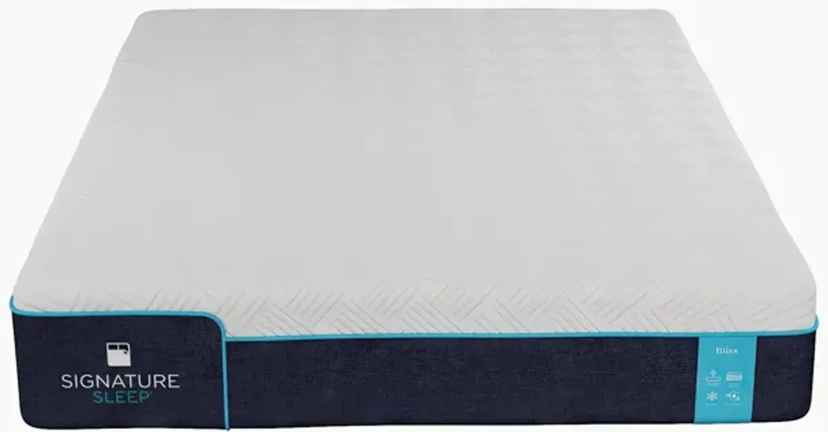 Bliss 10 Inch Charcoal Cool Gel Memory Foam Mattress
