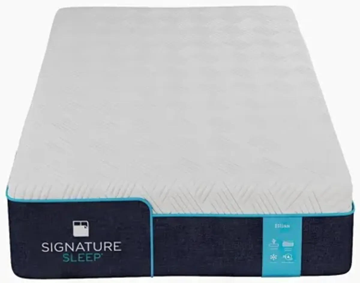 Bliss 10 Inch Charcoal Cool Gel Memory Foam Mattress
