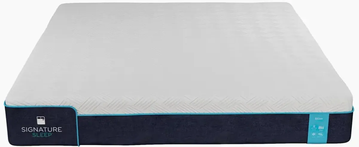 Bliss 10 Inch Charcoal Cool Gel Memory Foam Mattress