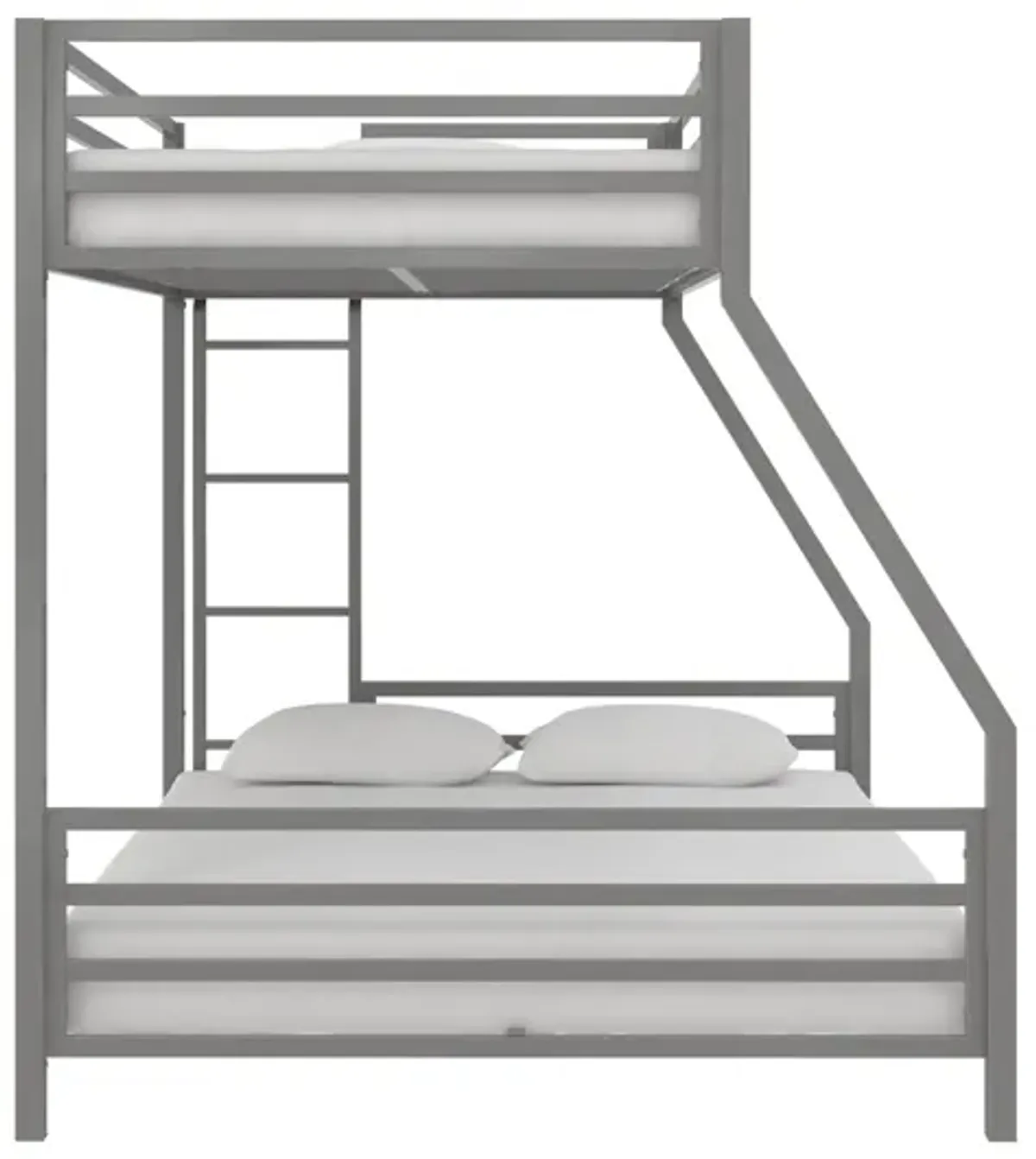 Signature Sleep Coen Metal Bunk Bed, Twin/Full, Black