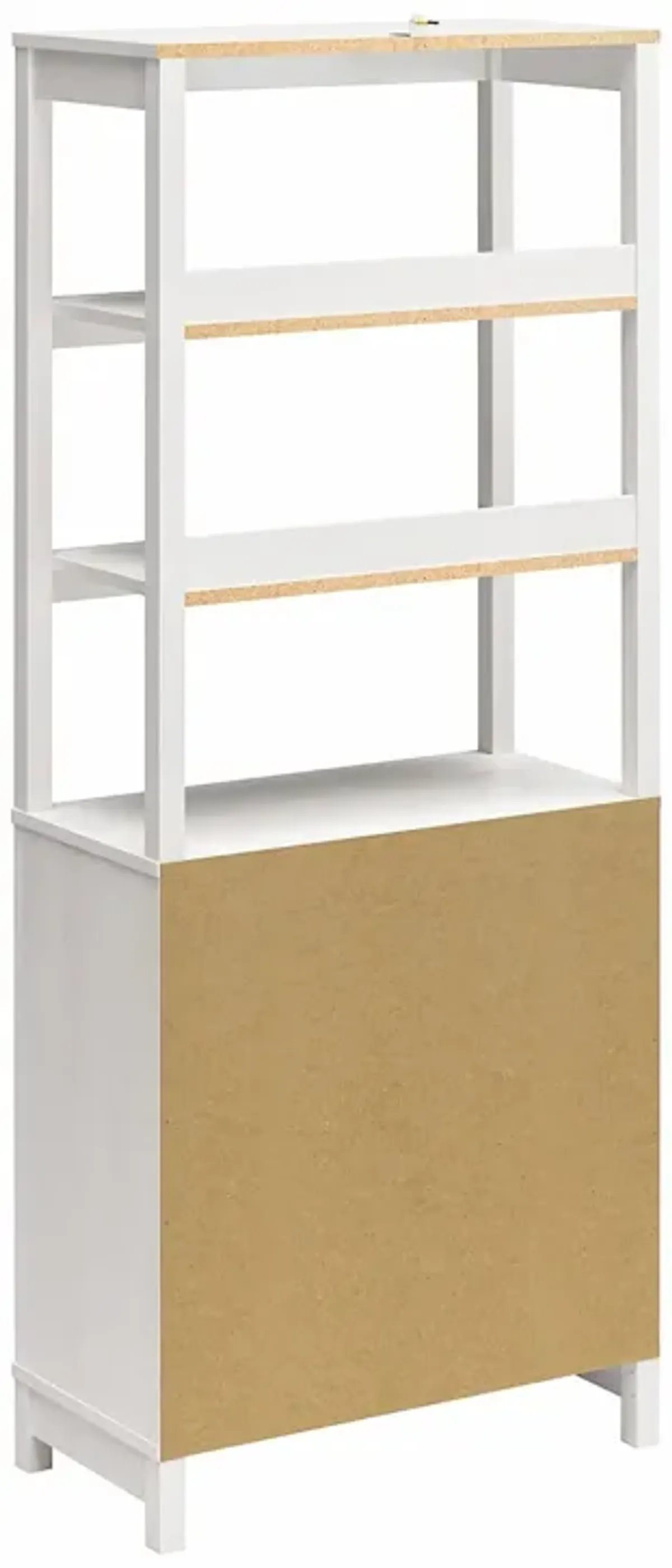 Tess 2 Door Bookcase with Modular Storage Options