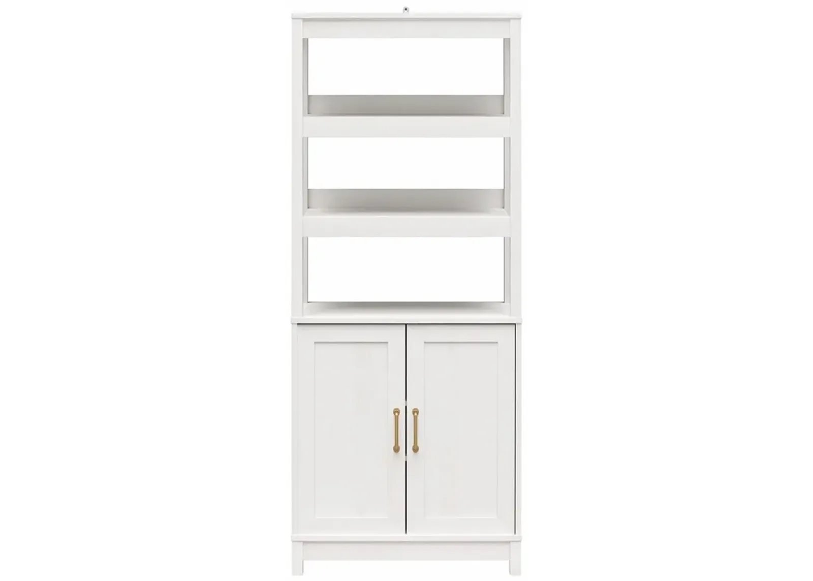 Tess 2 Door Bookcase with Modular Storage Options