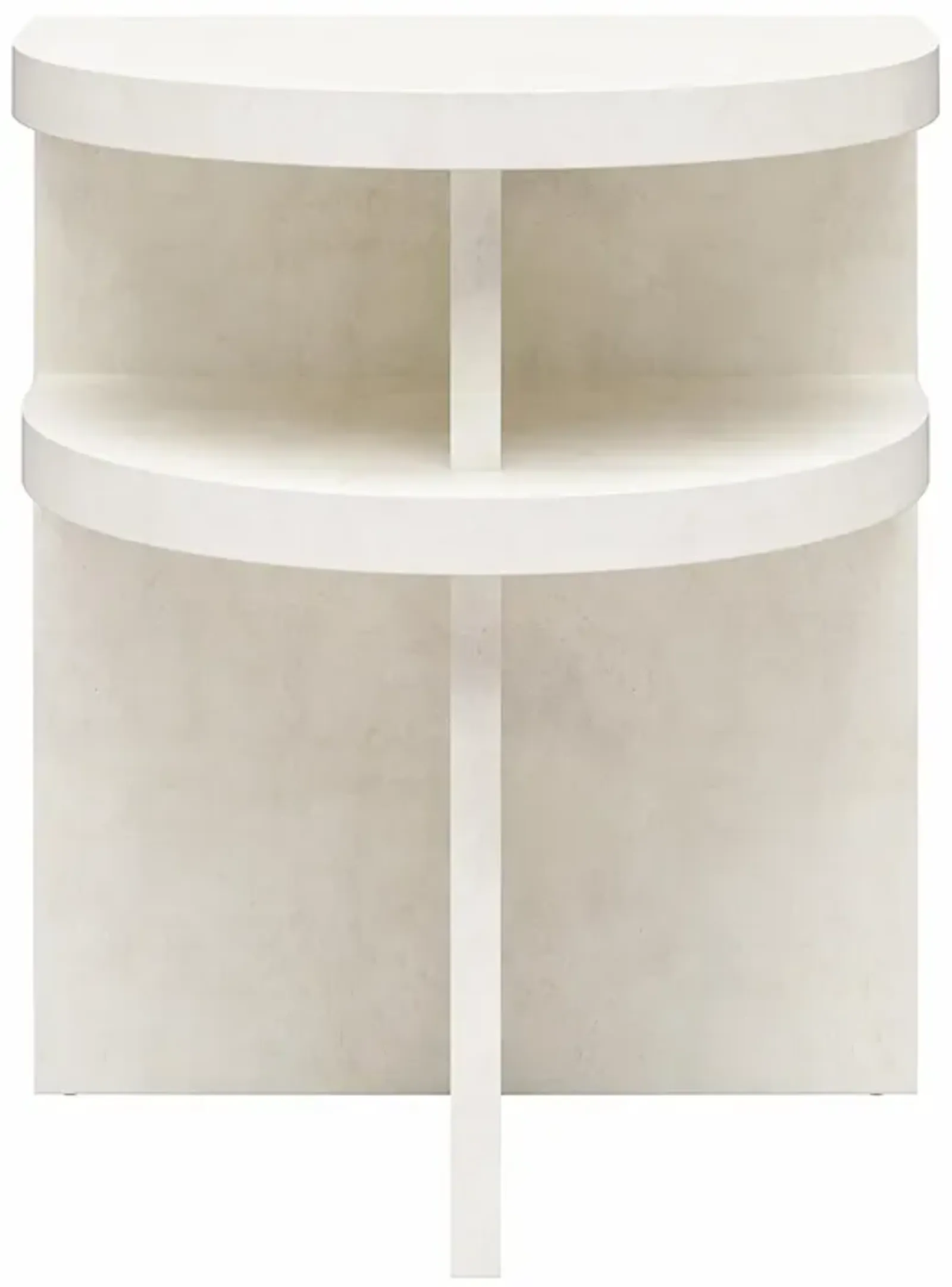 Daytona Modern Semicircle End Tables, Set of 2