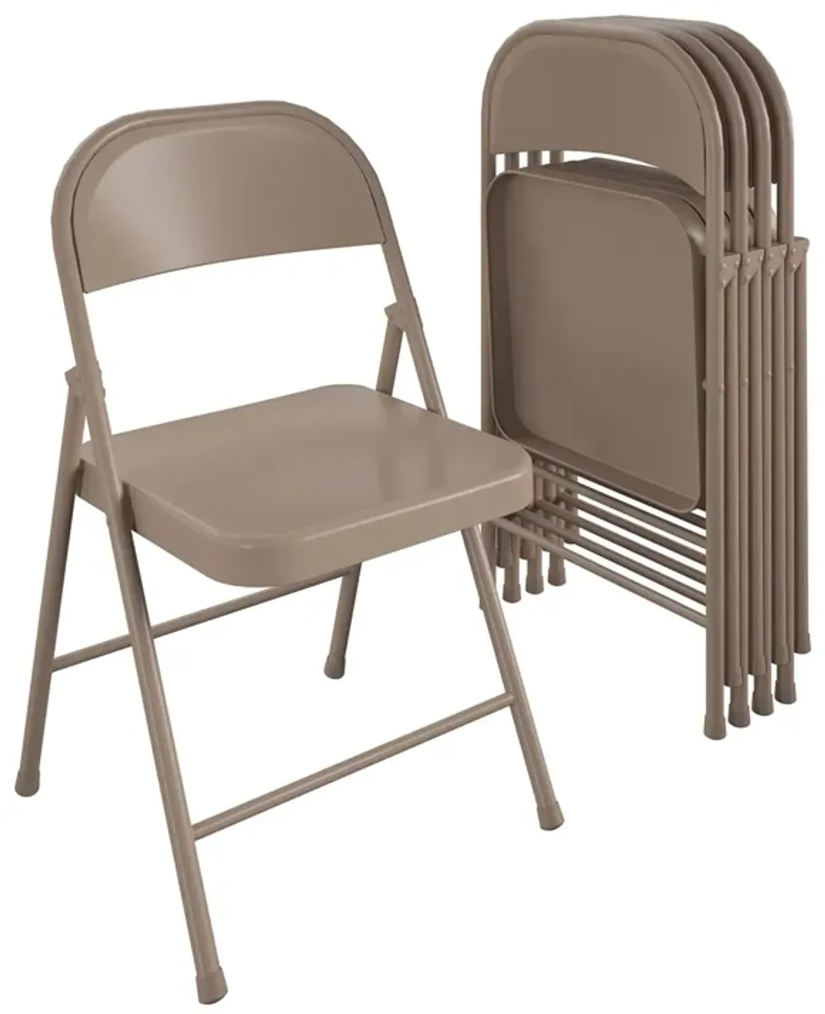 SmartFold All-Steel Folding Chair, Set of 4