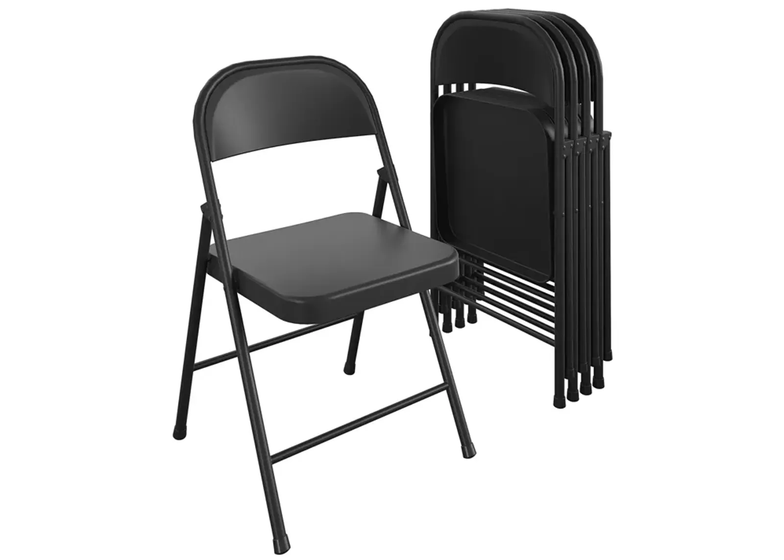 SmartFold All-Steel Folding Chair, Set of 4