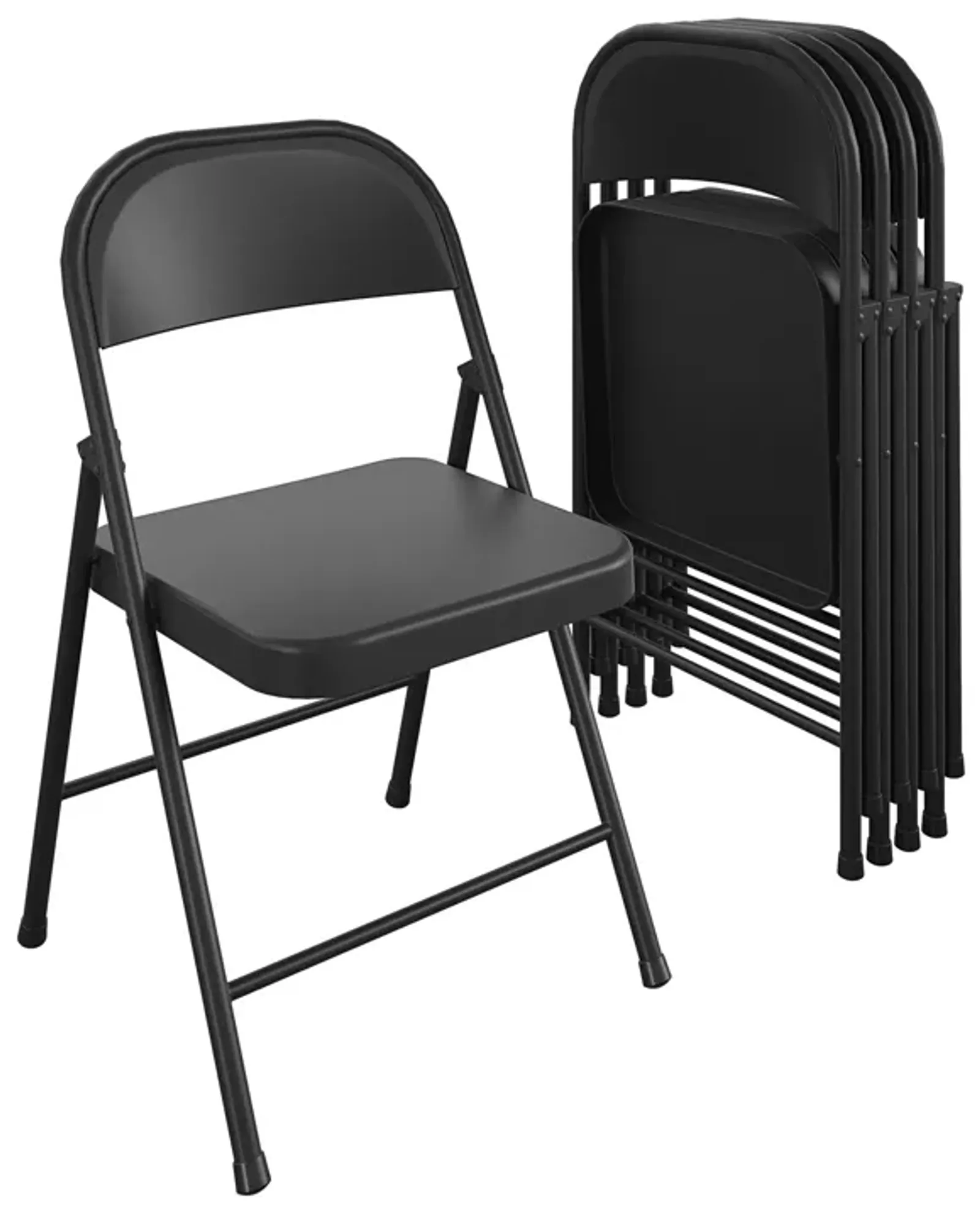 SmartFold All-Steel Folding Chair, Set of 4