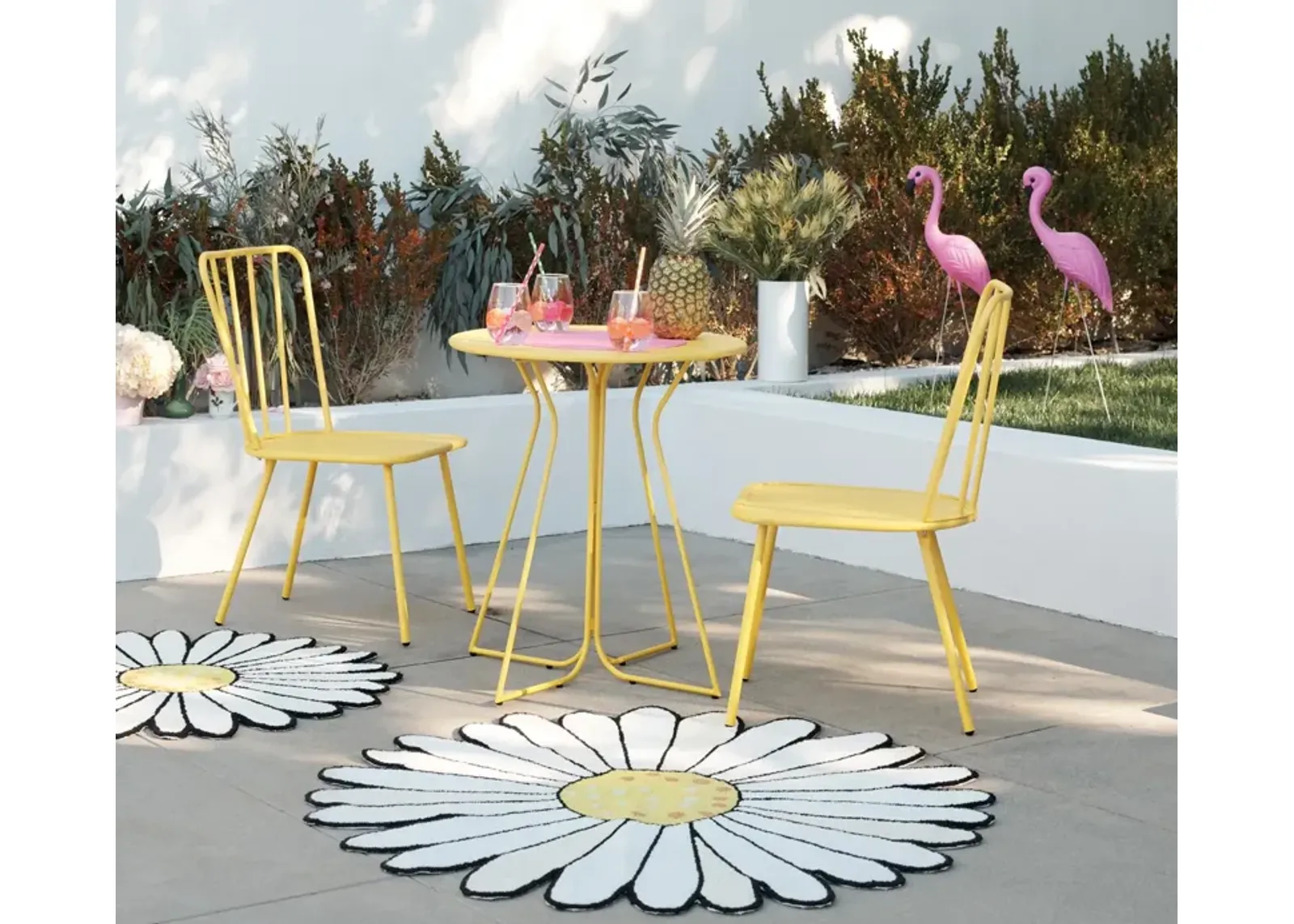 Poolside Gossip Heidi Outdoor/Indoor Bistro Set