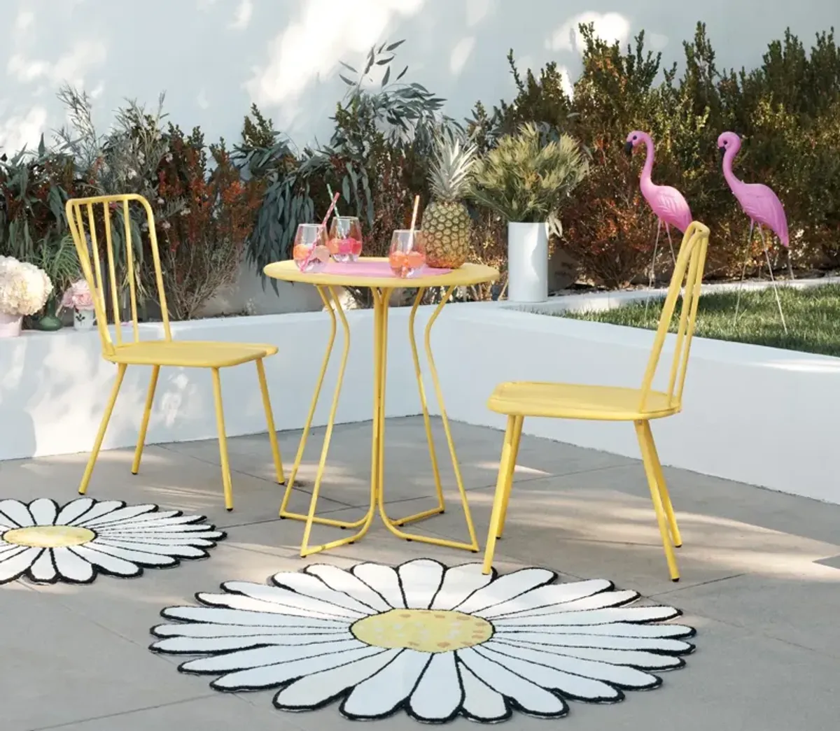 Poolside Gossip Heidi Outdoor/Indoor Bistro Set