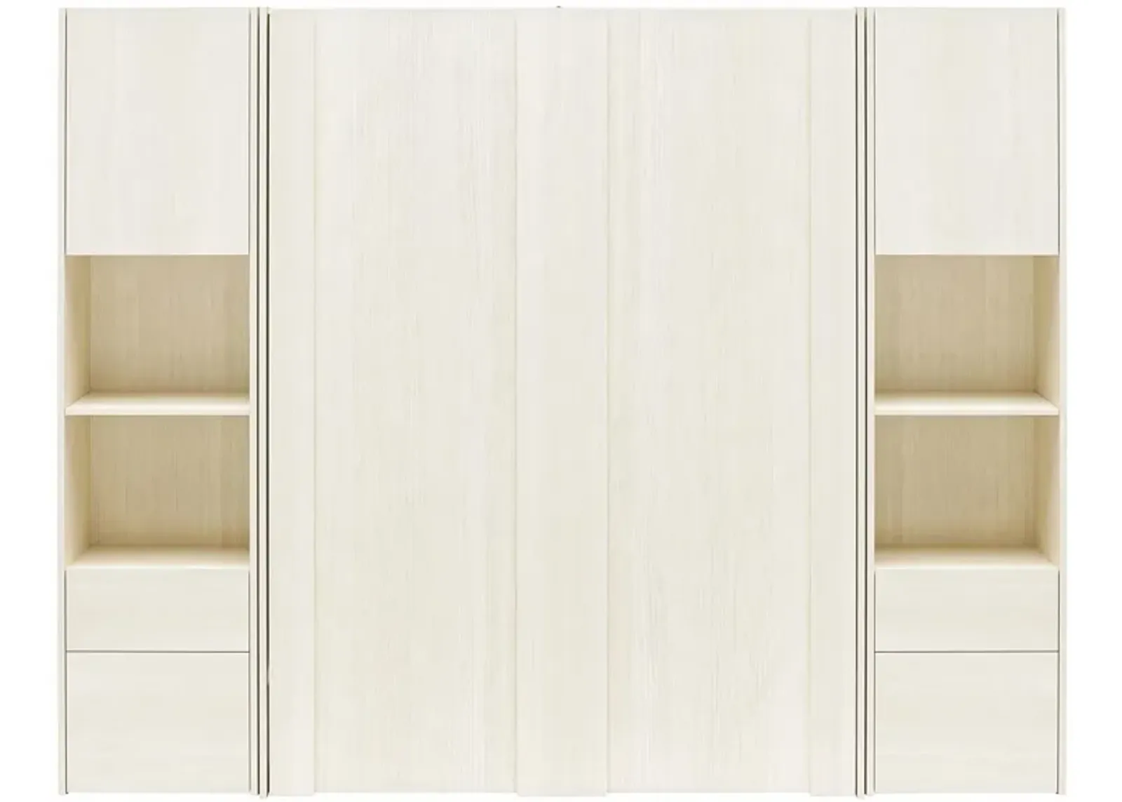 Greenwich Murphy Bed with 2 Wardrobe Side Cabinets