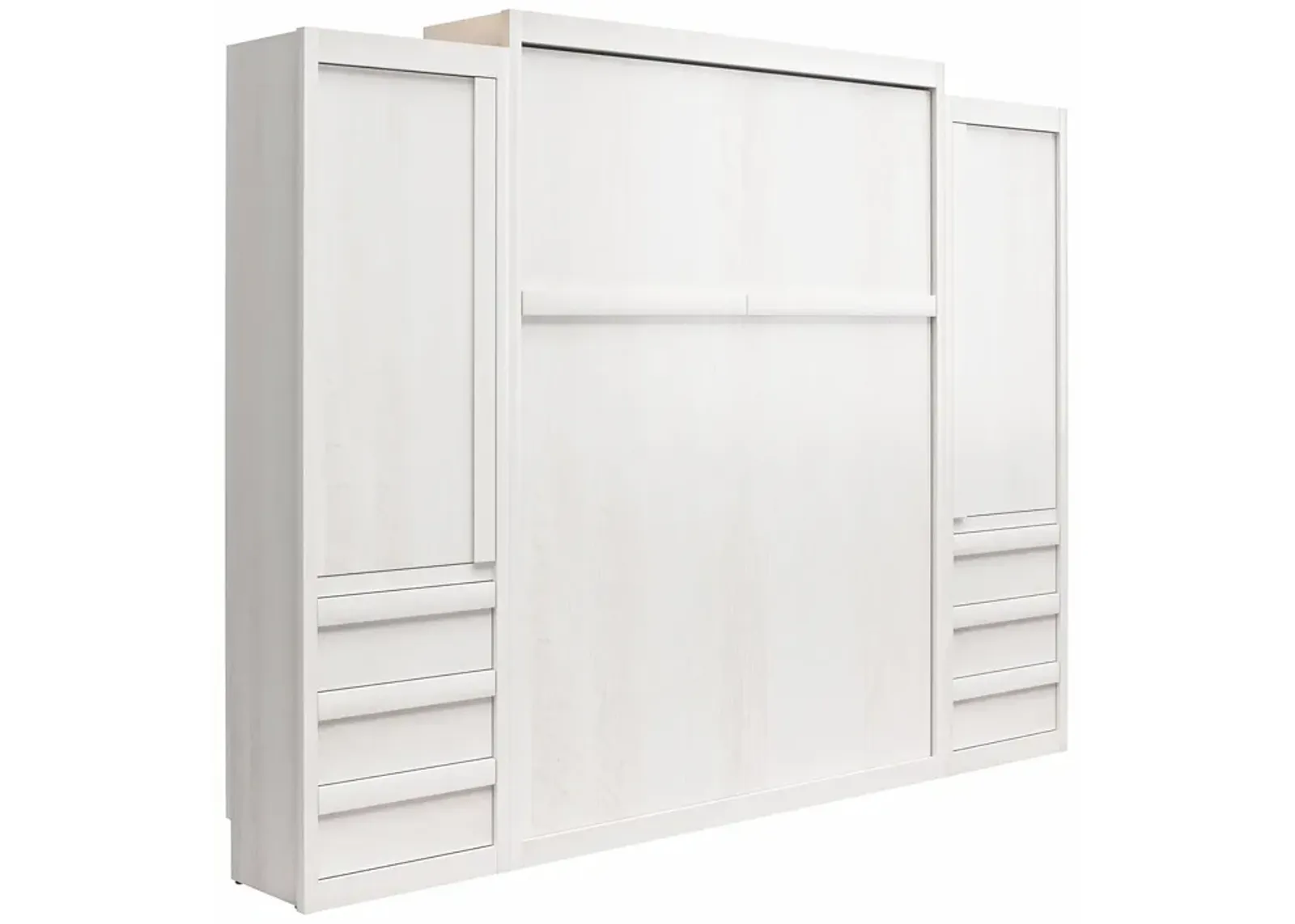 Paramount Murphy Bed with 2 Armoire Side Cabinets