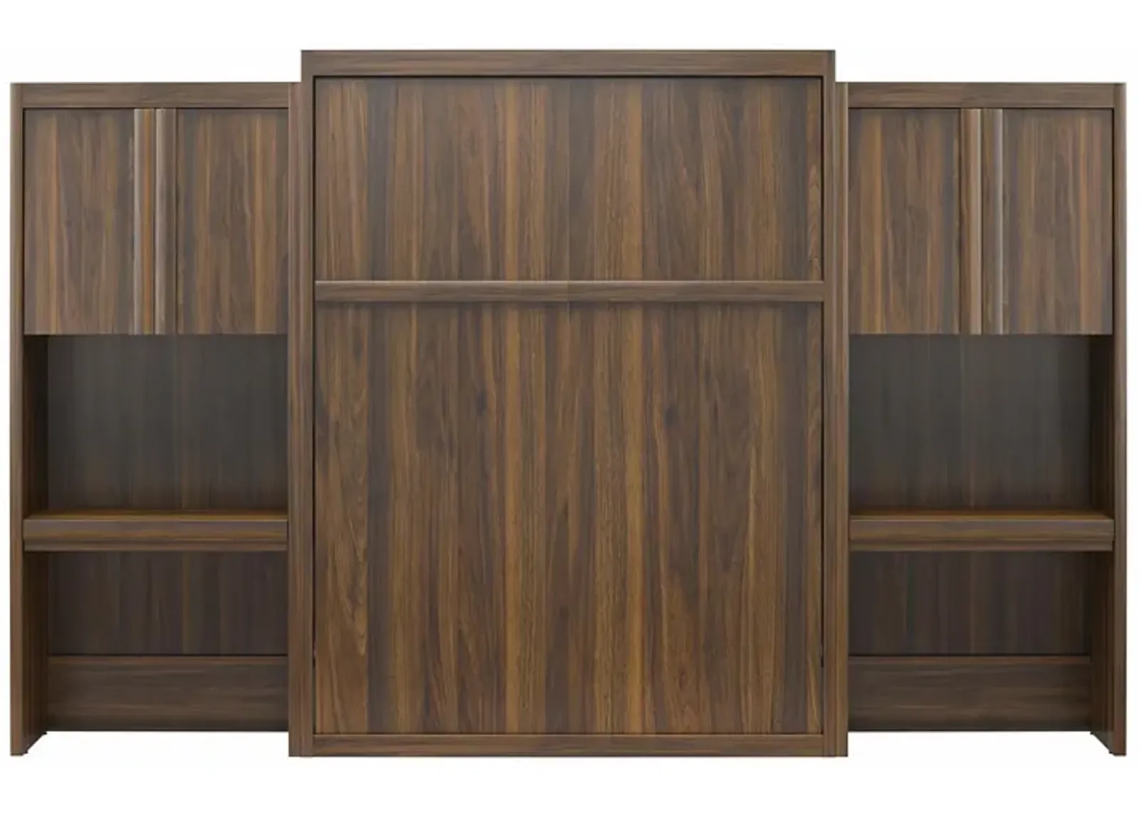 Paramount Murphy Bed with 2 Vanity/Desk Side Cabinets