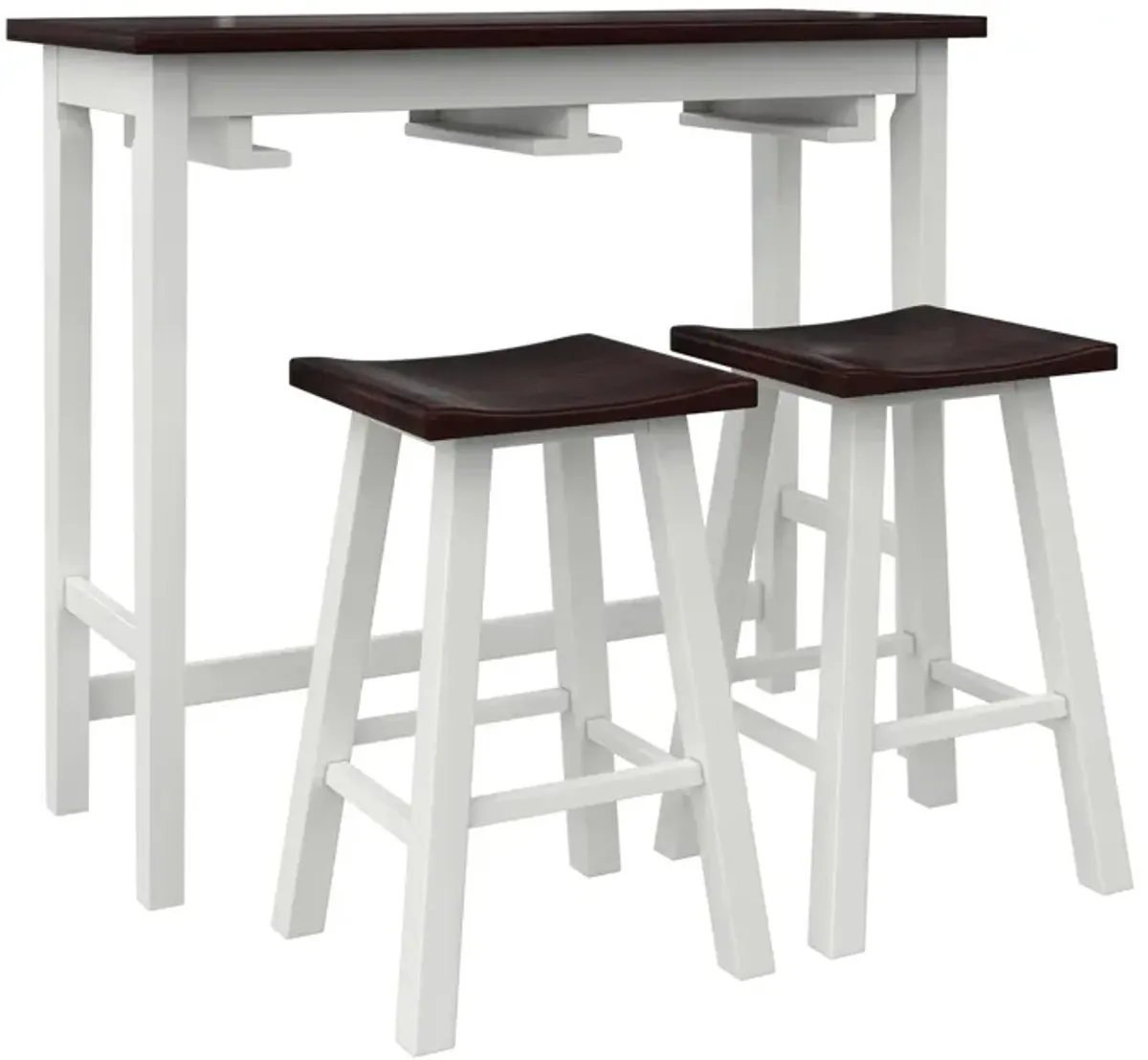 Bryna 3 Piece Hanging Counter Height Dining Stool Set