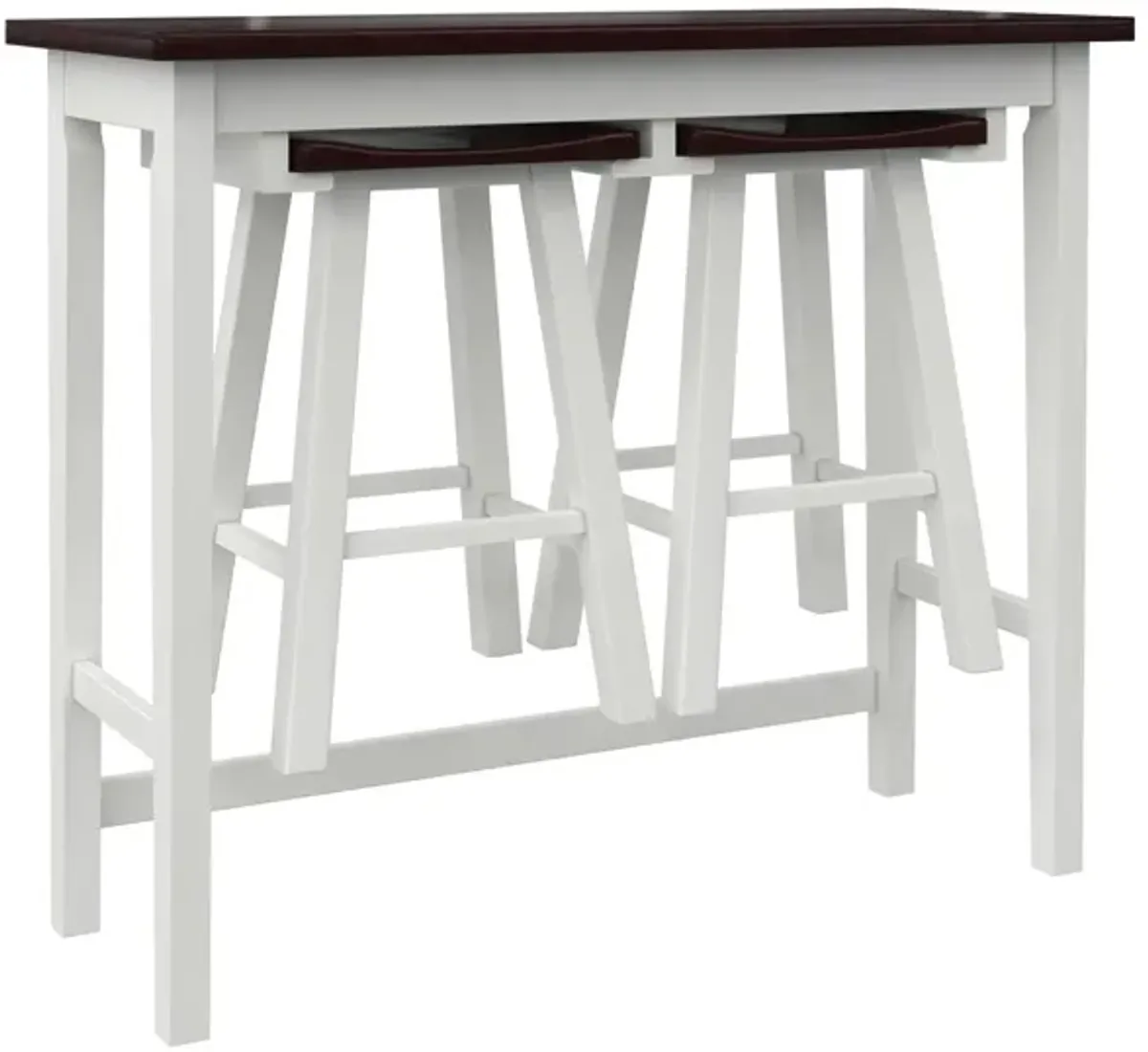 Bryna 3 Piece Hanging Counter Height Dining Stool Set