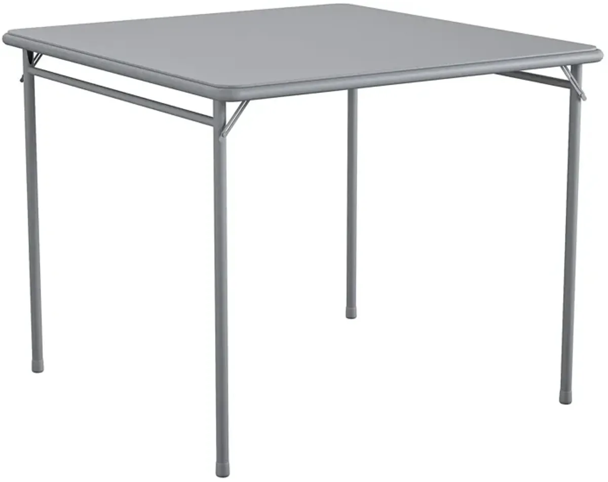 34" Square Vinyl Tabletop Folding Table