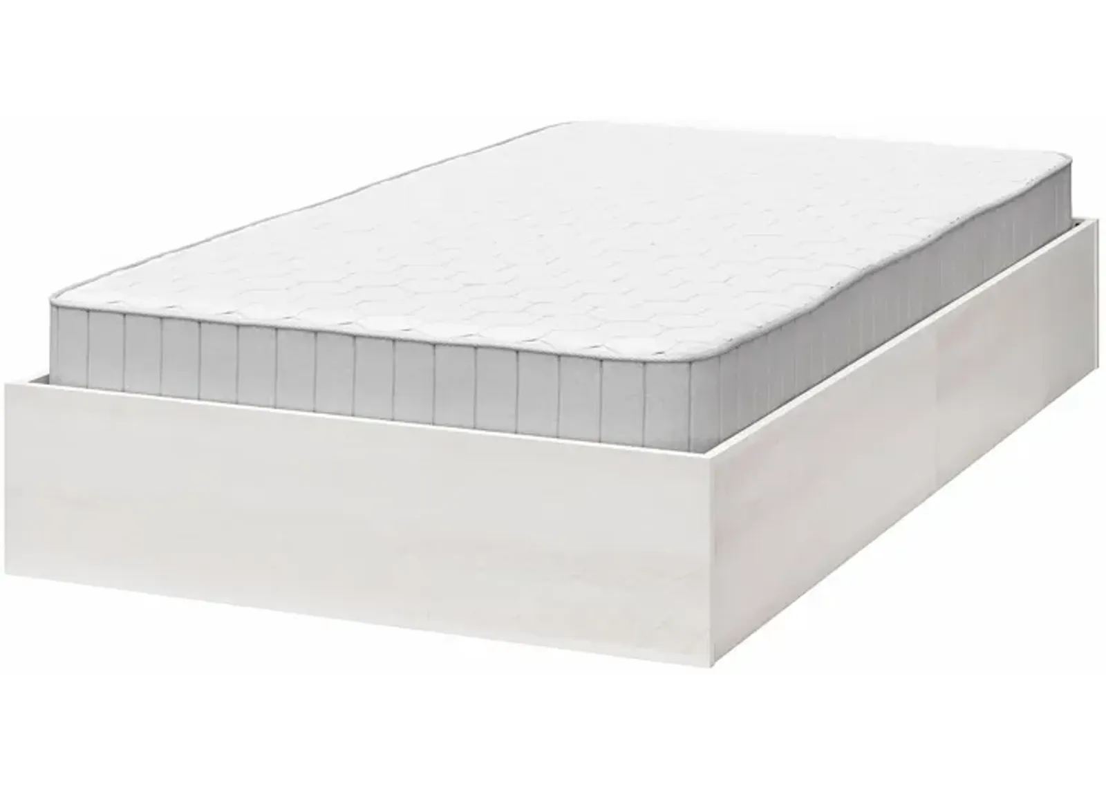 DreamSaver Platform Bed Frame with 6 Inch Mattress Included