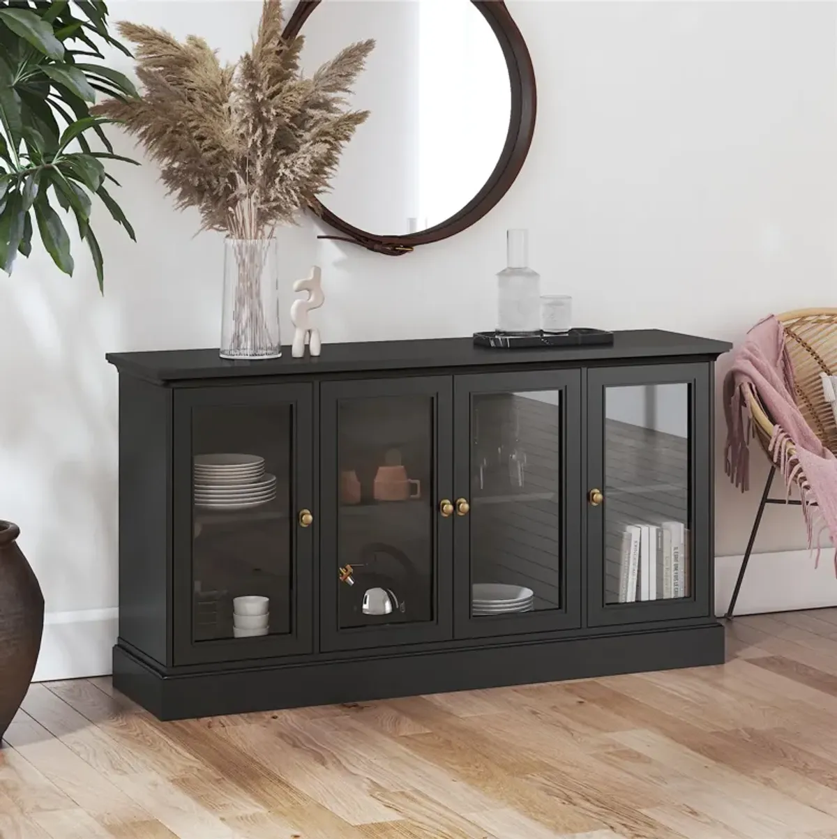 Everywhere Media Console with Storage for 65" TVs