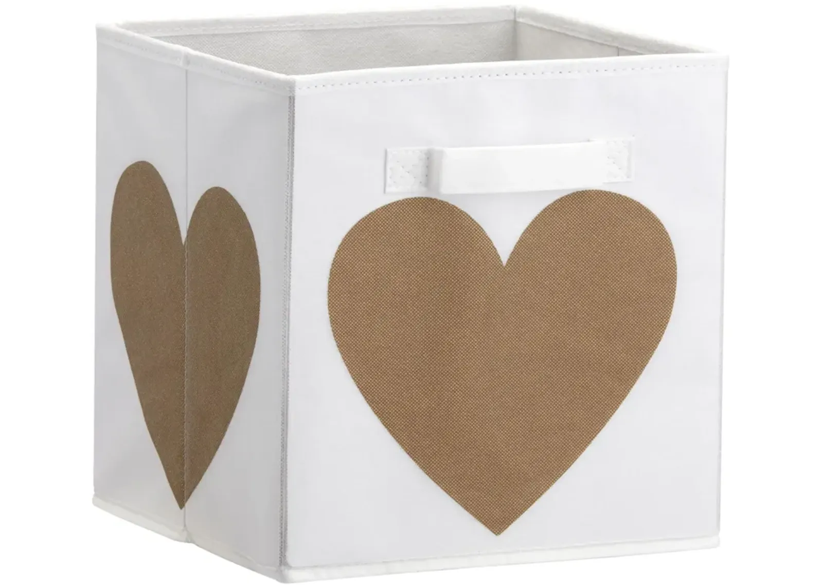 Heart Print Bin