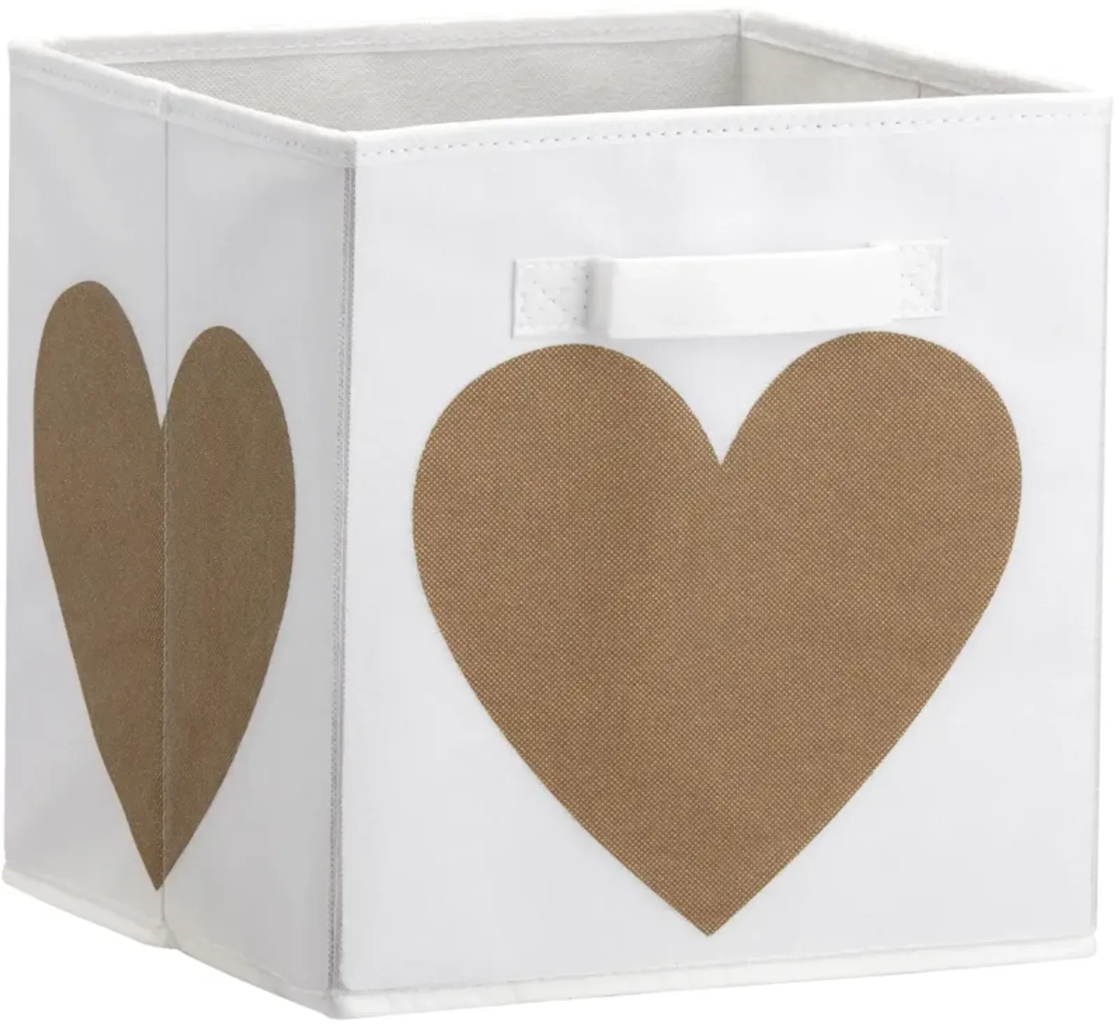 Heart Print Bin