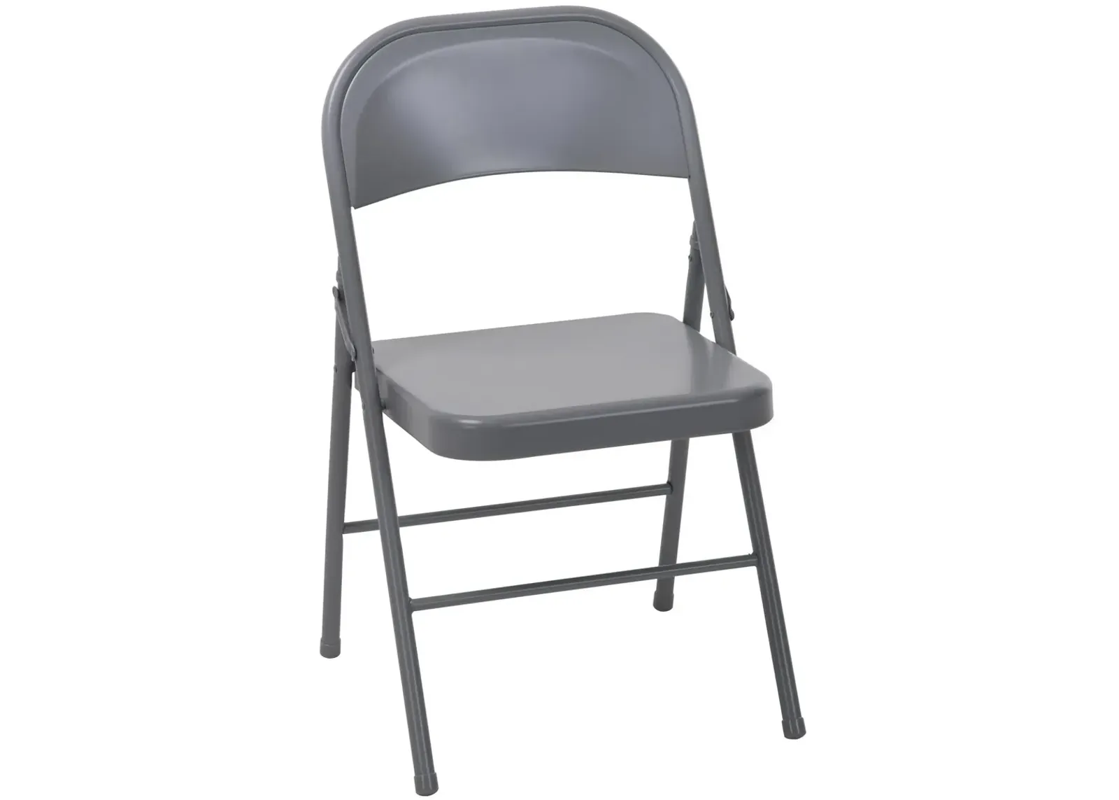 All-Steel Metal Folding Chairs, Set of 4