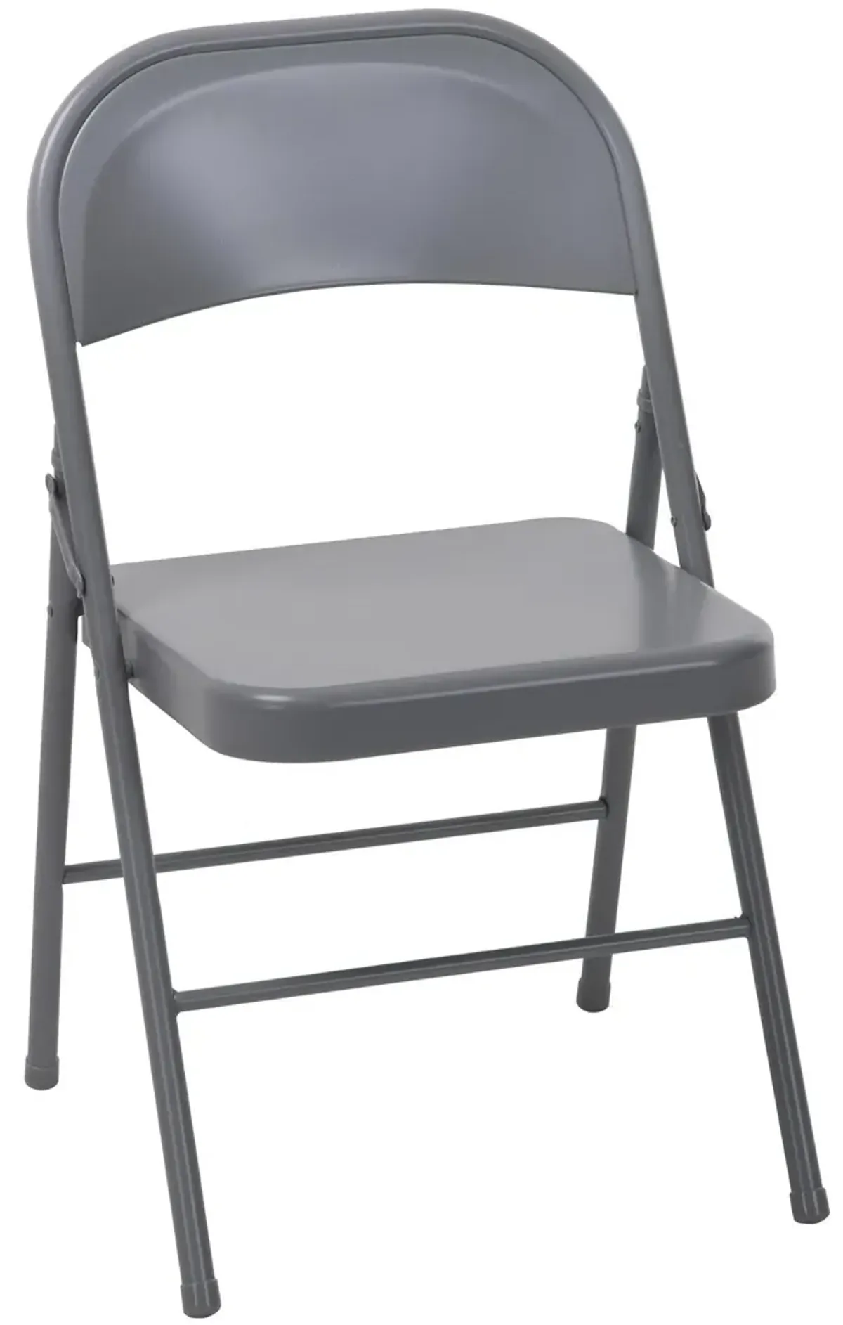 All-Steel Metal Folding Chairs, Set of 4