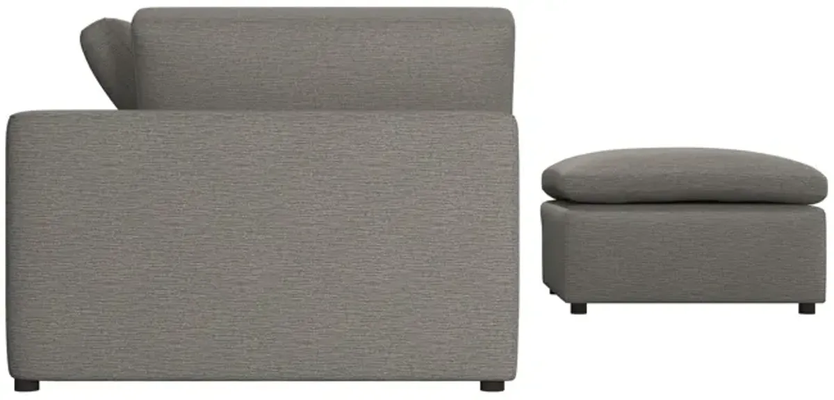 York 3 Seater Sofa and Ottoman Set