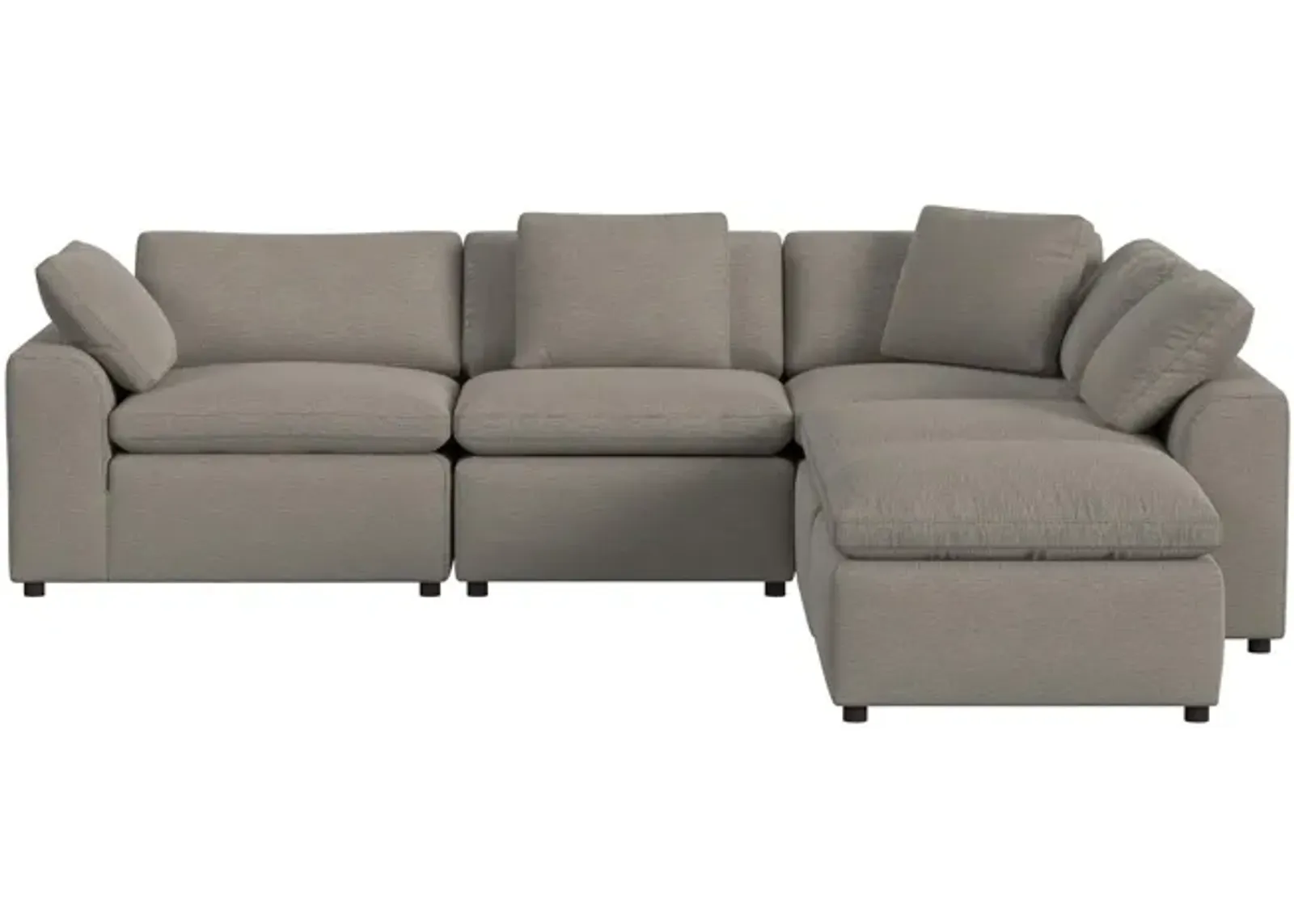 York 5 Piece Sectional Sofa Set