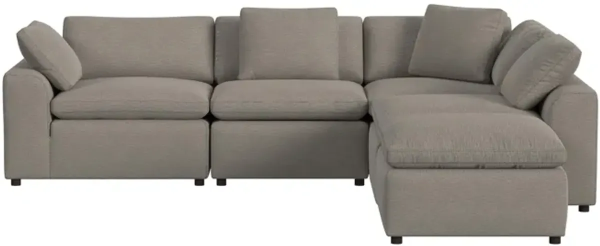 York 5 Piece Sectional Sofa Set