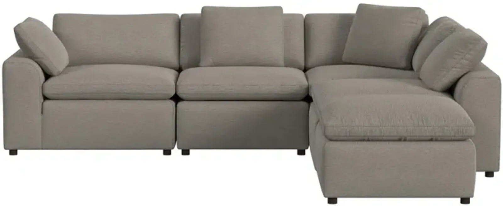 York 5 Piece Sectional Sofa Set