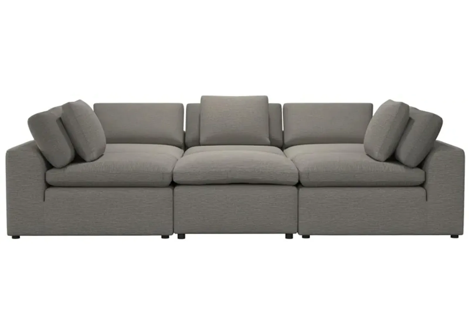 York Pit-Shaped Sectional Sofa Bundle