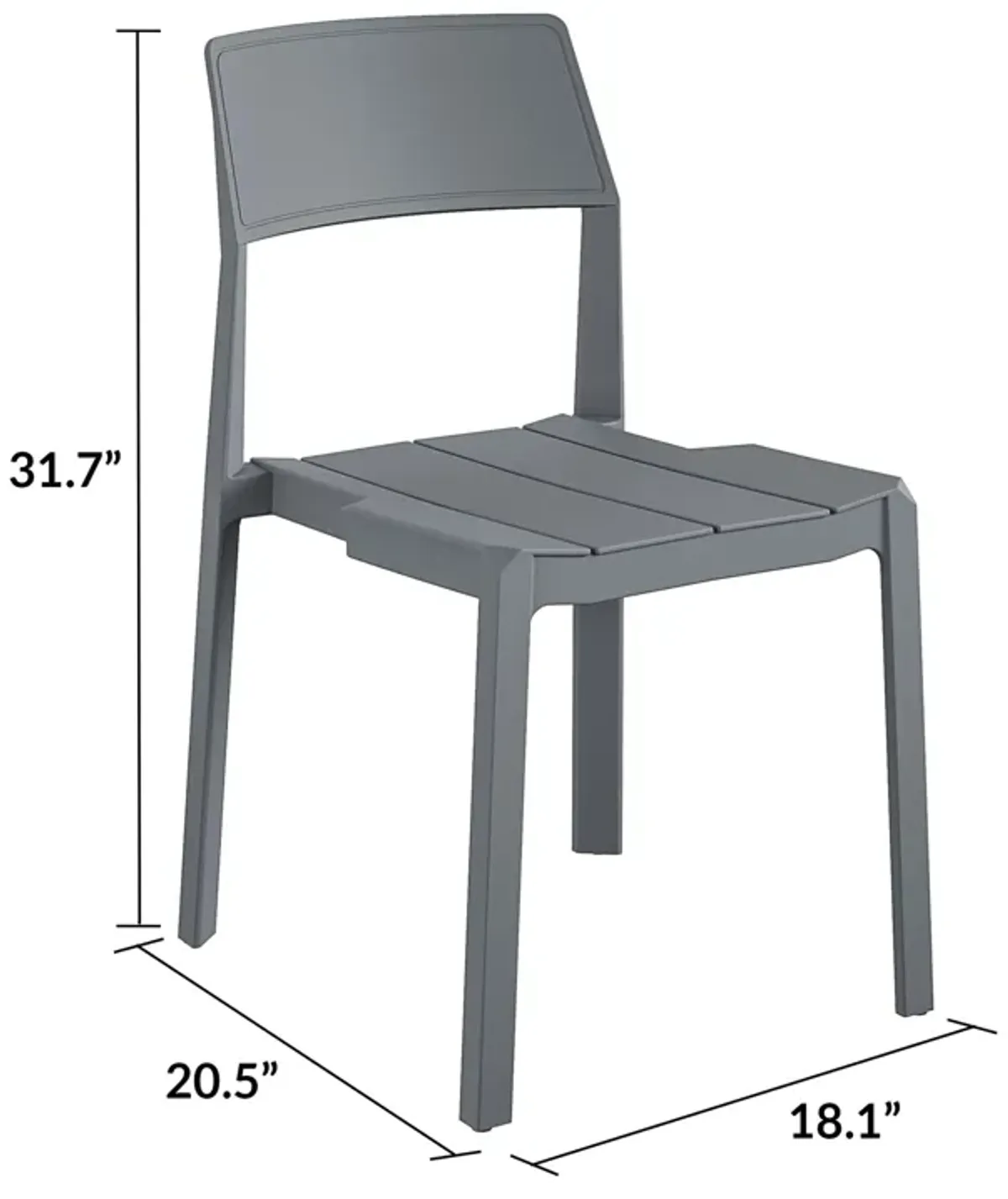 Chandler Indoor/Outdoor Dining Chairs, Set of 4
