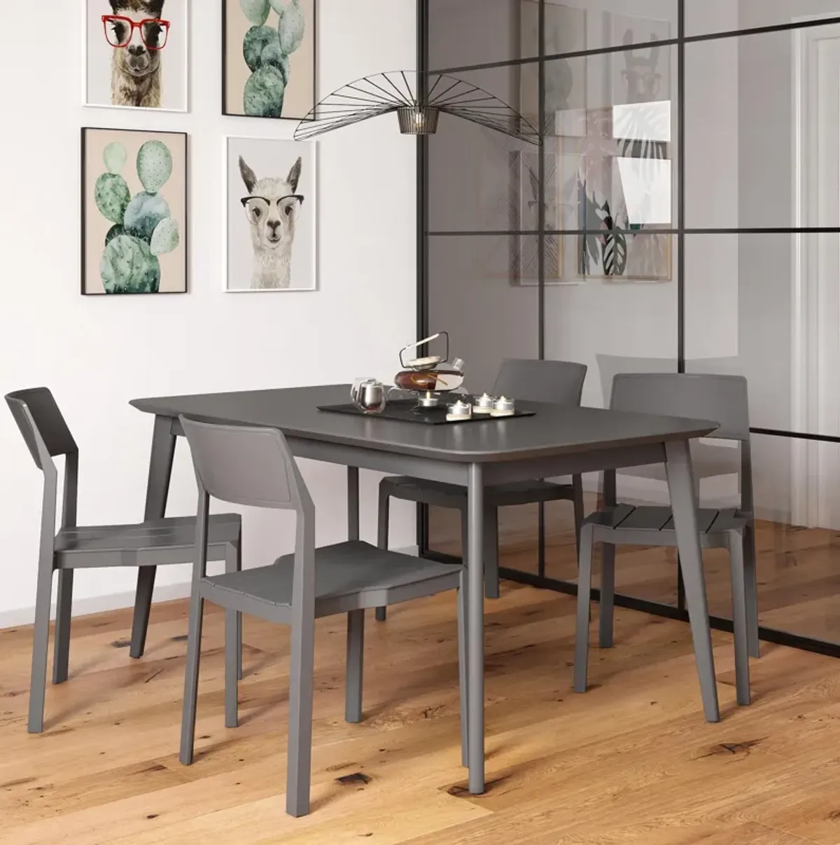 Chandler Indoor/Outdoor Dining Chairs, Set of 4