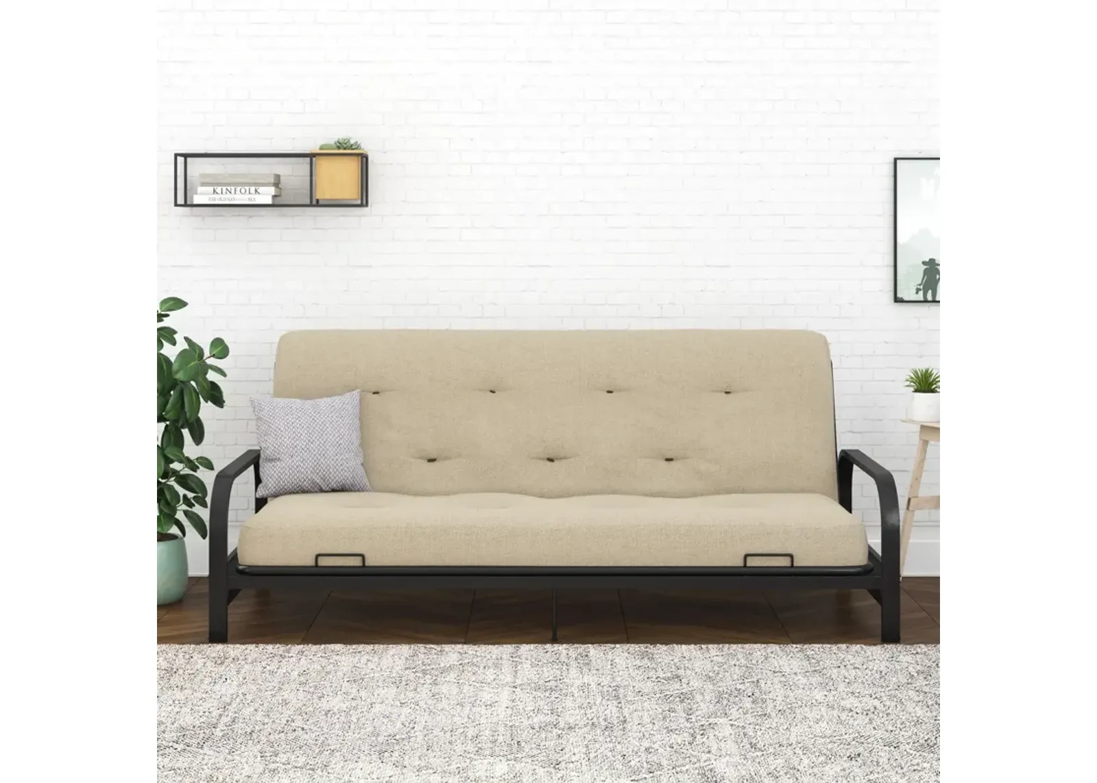 Braga 8-Inch Pocket Spring Coil Futon Mattress