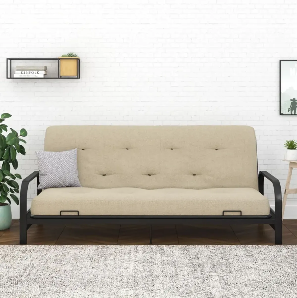 Braga 8-Inch Pocket Spring Coil Futon Mattress