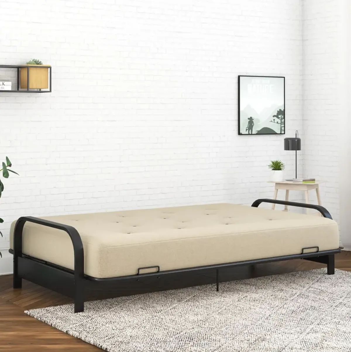 Braga 8-Inch Pocket Spring Coil Futon Mattress