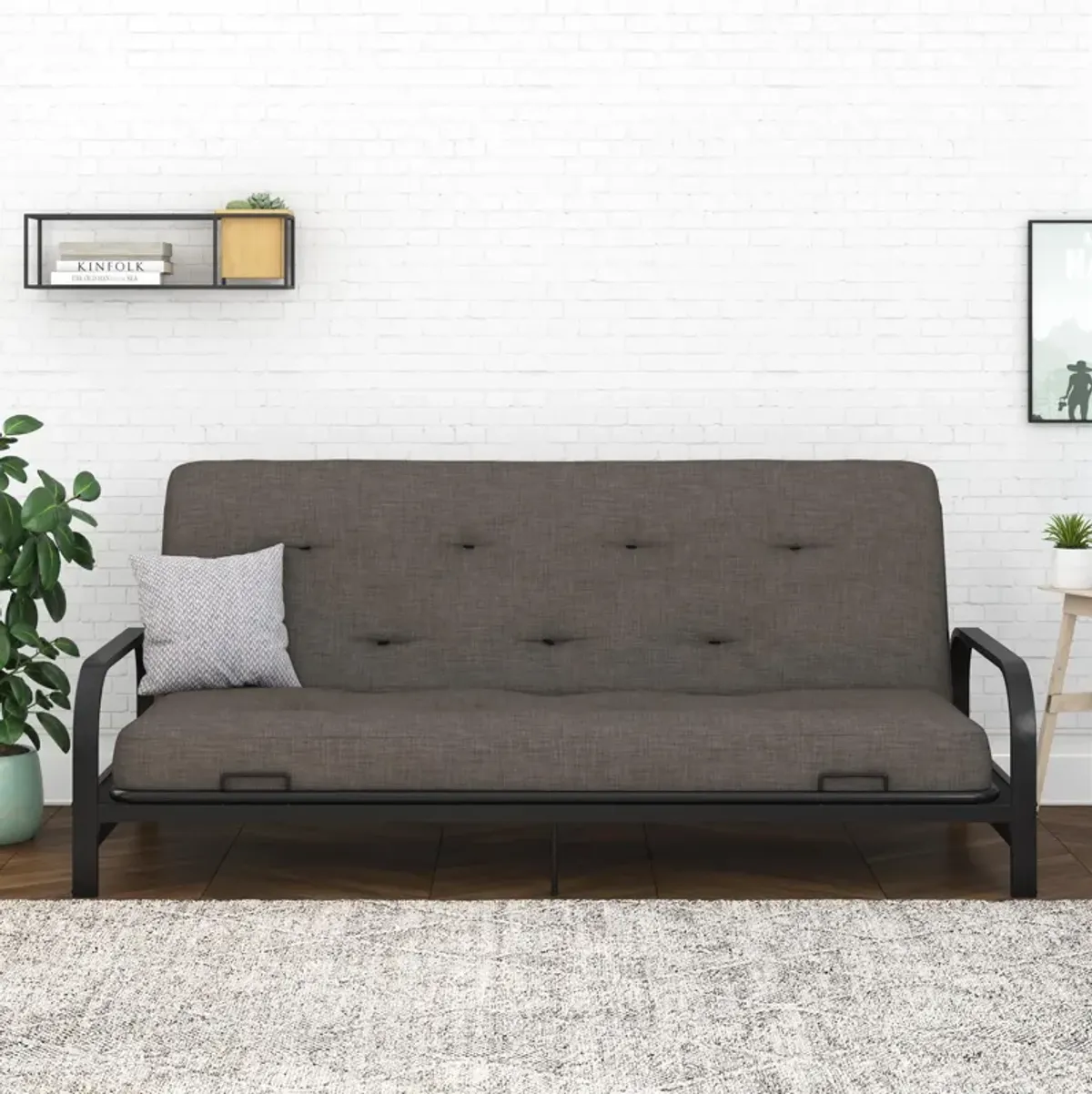 Braga 8-Inch Pocket Spring Coil Futon Mattress