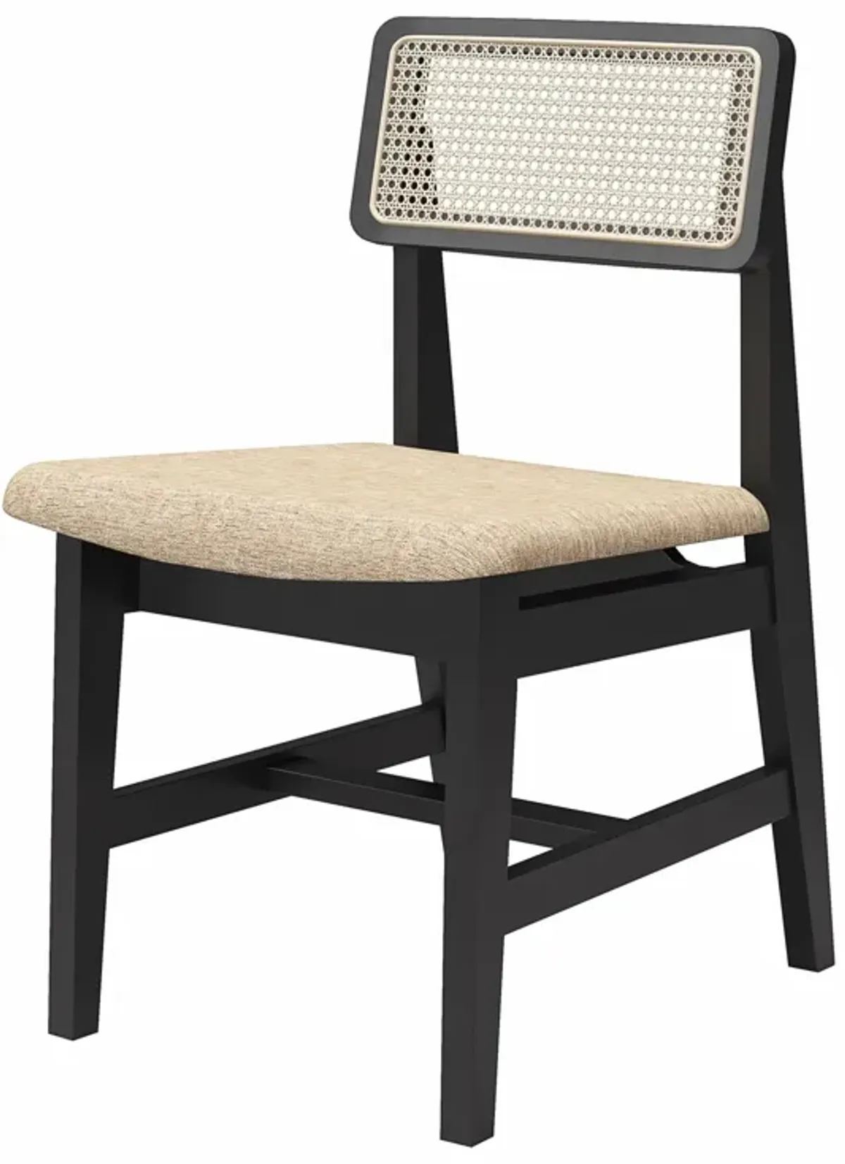 Eleni Cane Dining Chairs, Set of 2