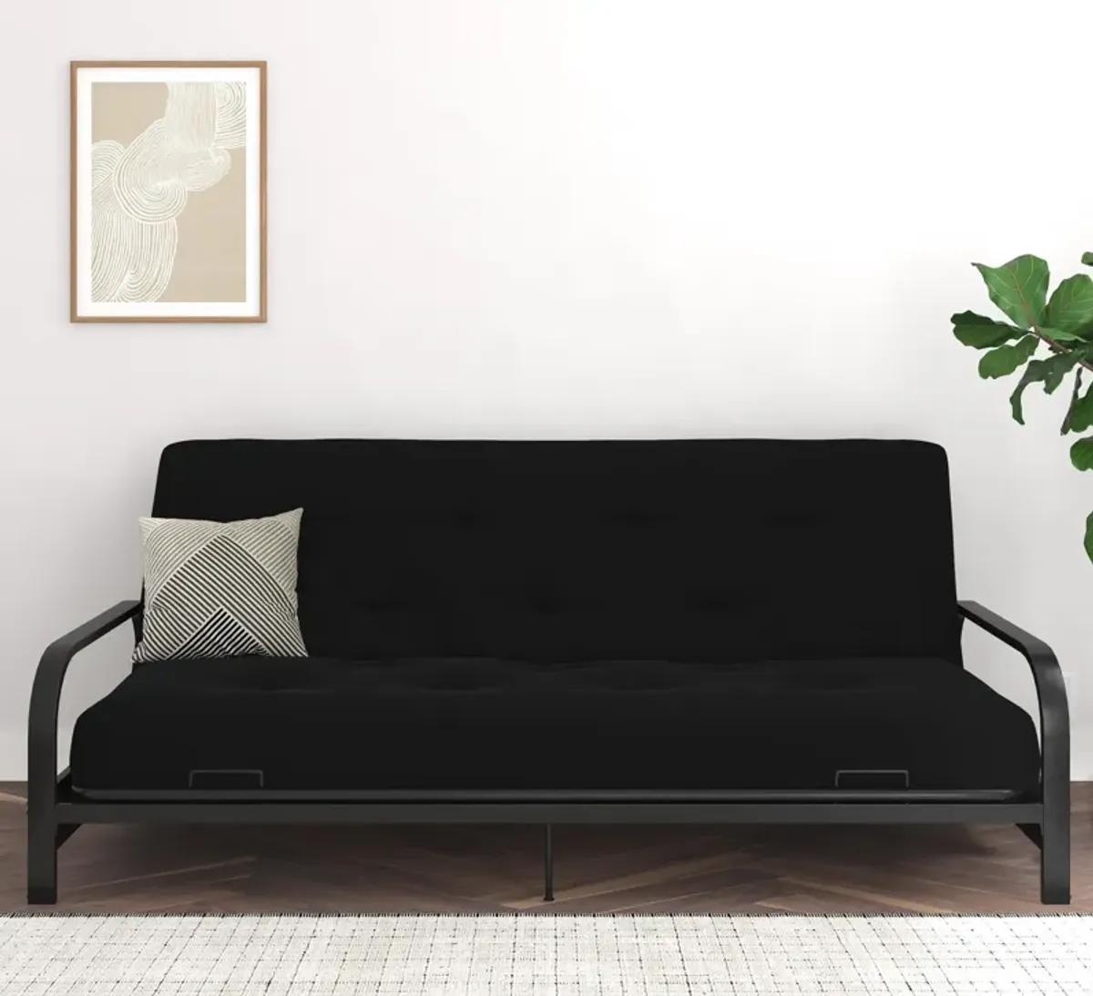 Braga 8-Inch Spring Coil Futon Mattress
