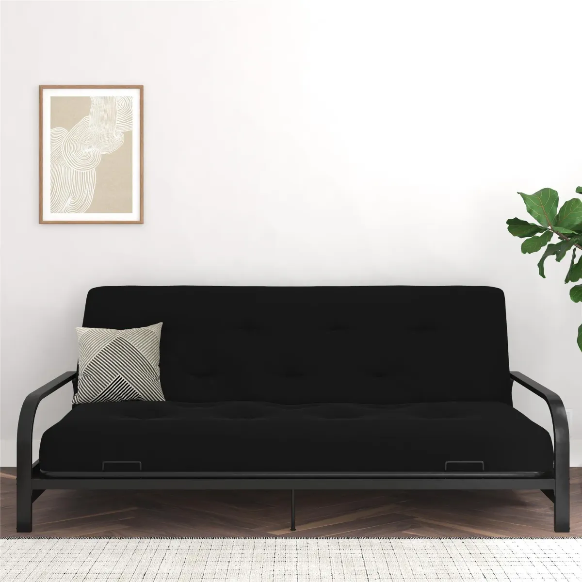 Braga 8-Inch Spring Coil Futon Mattress