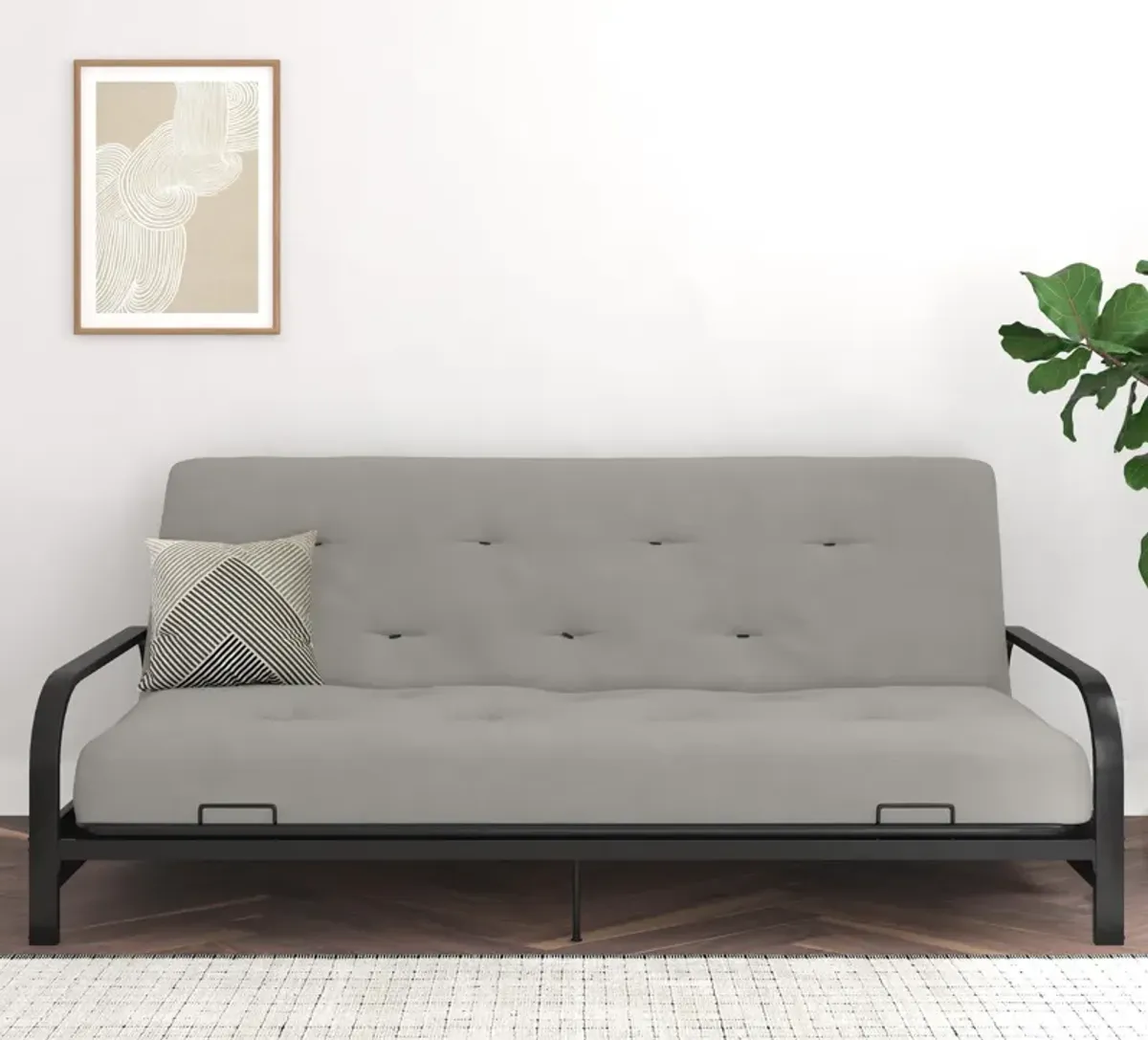 Braga 8-Inch Spring Coil Futon Mattress