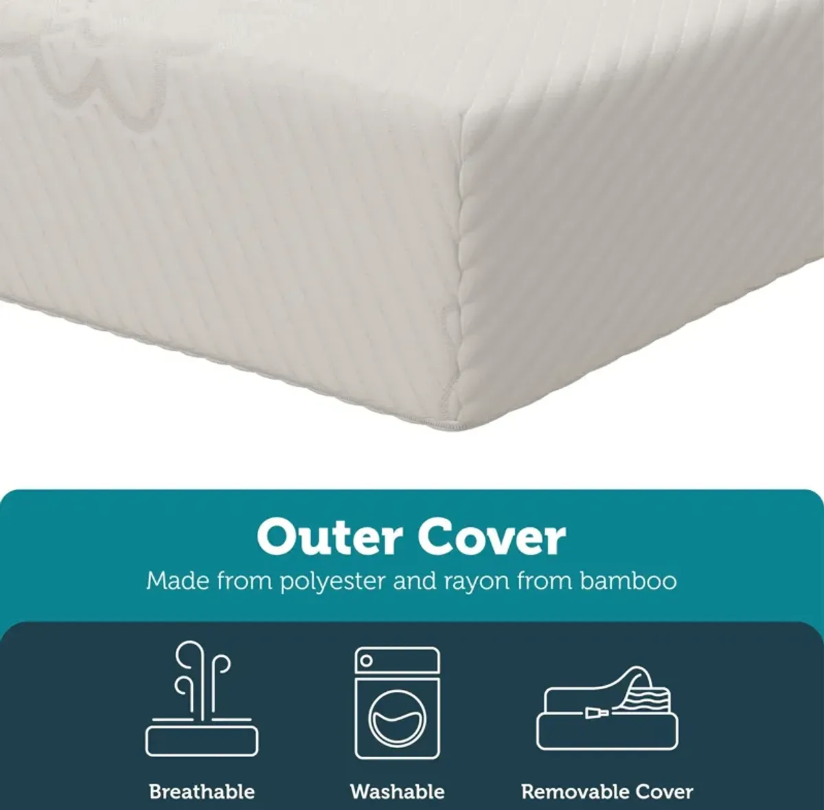 Cozy Snuggles Supreme Firm Baby Crib Mattress