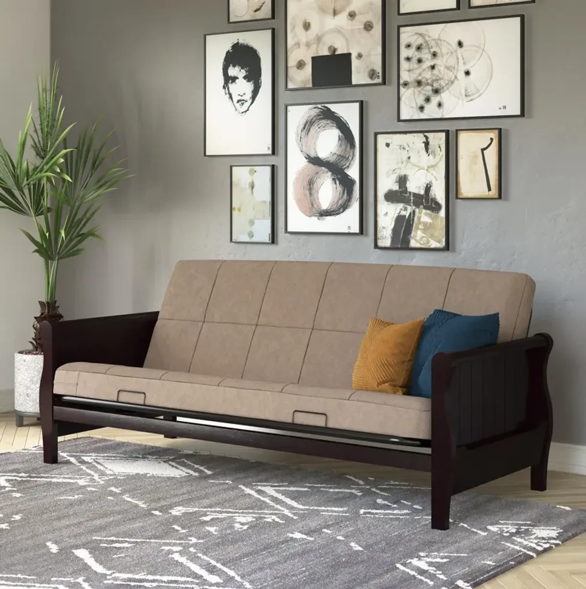 Soren 6 Inch Quilted Microfiber Futon Mattress