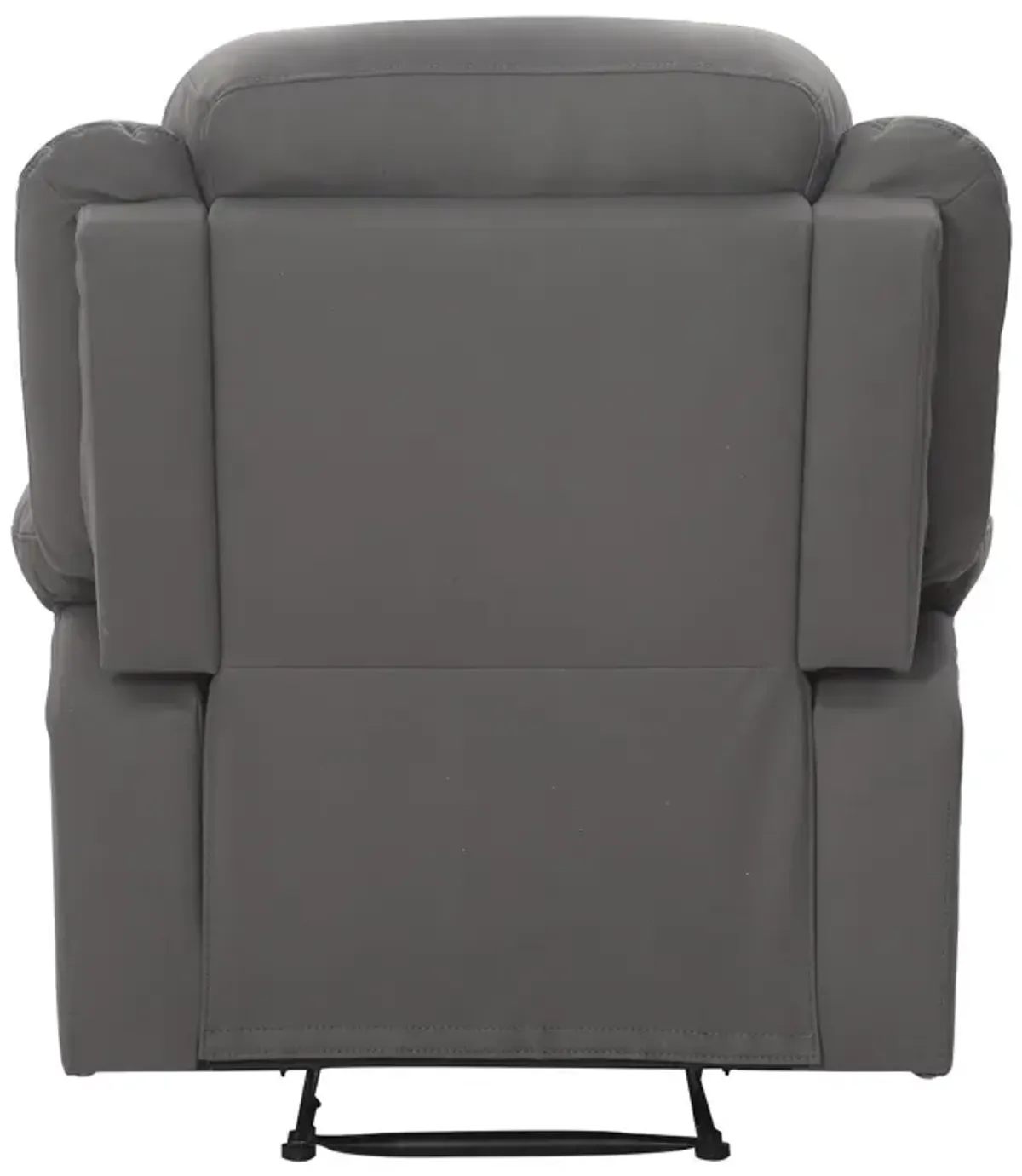 DHP Miller Recliner with Cupholder, Faux Microsuede