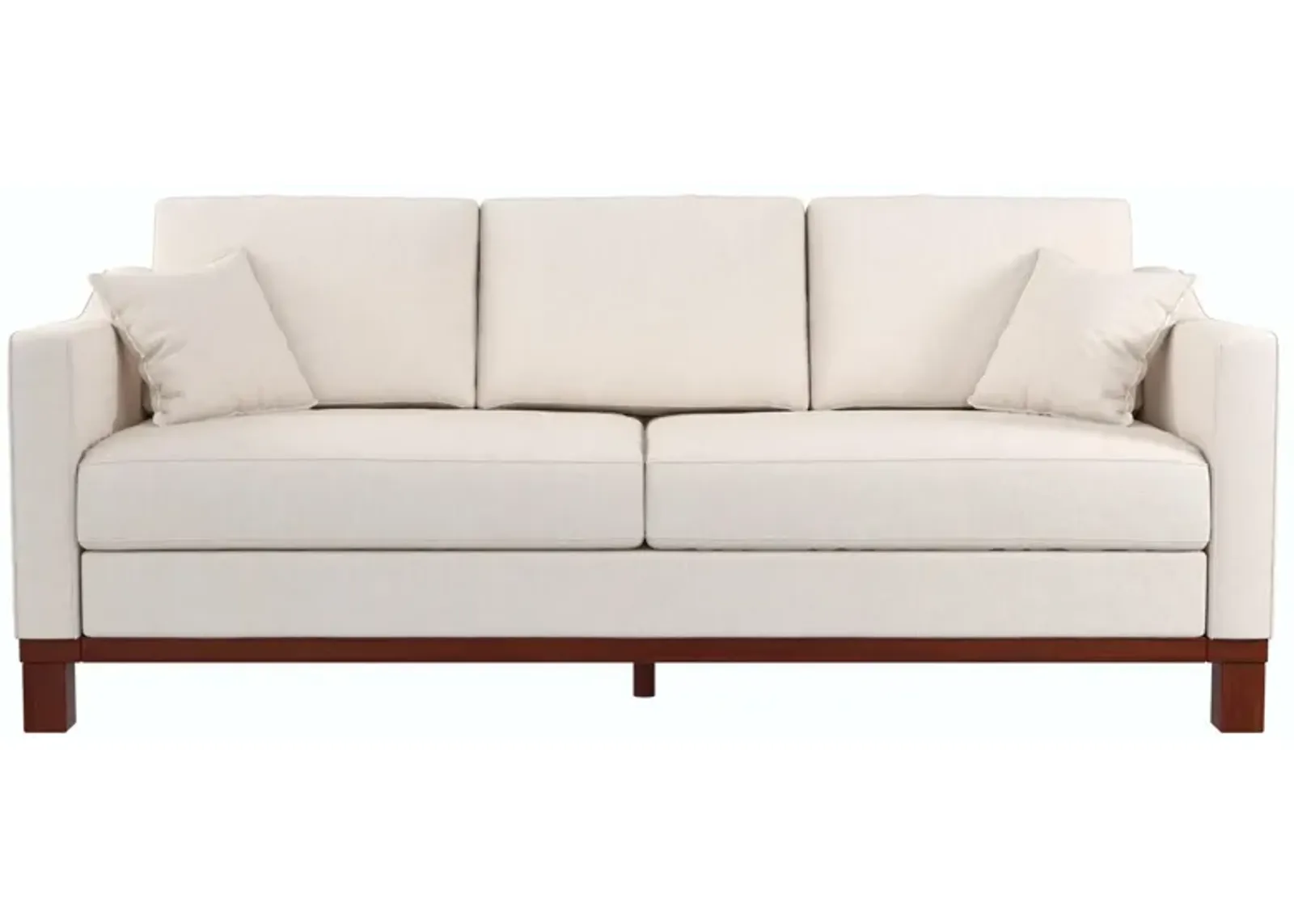 Brooklyn Upholstered Wood Base Sofa