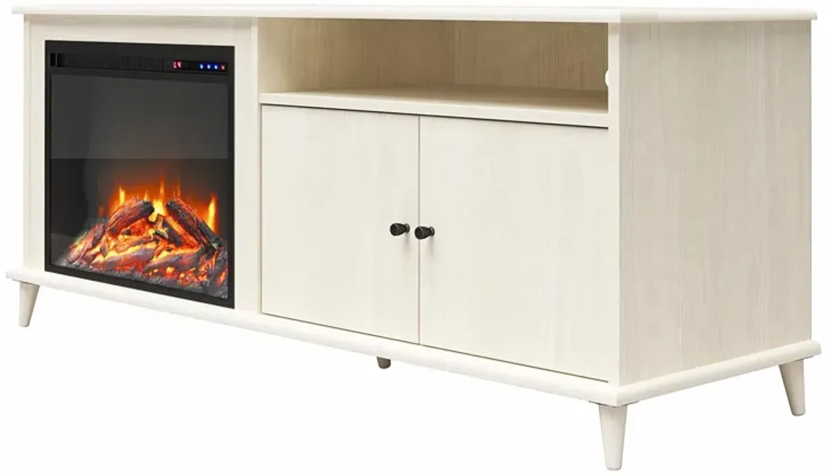 Farnsworth Fireplace TV Stand for TVs up to 65"