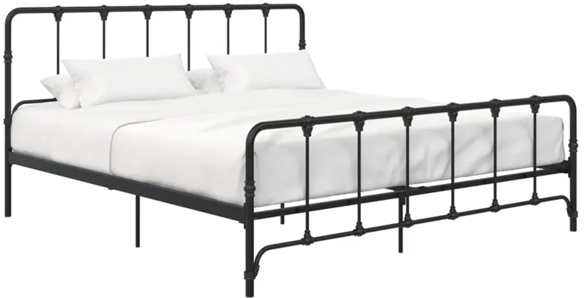 Farmhouse Metal Bed