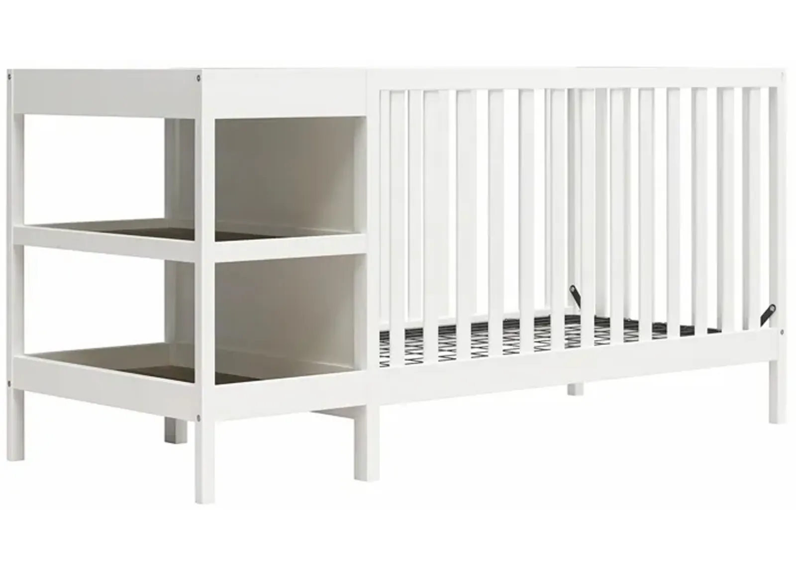 Ema 3-in-1 Convertible Crib & Changer Combo