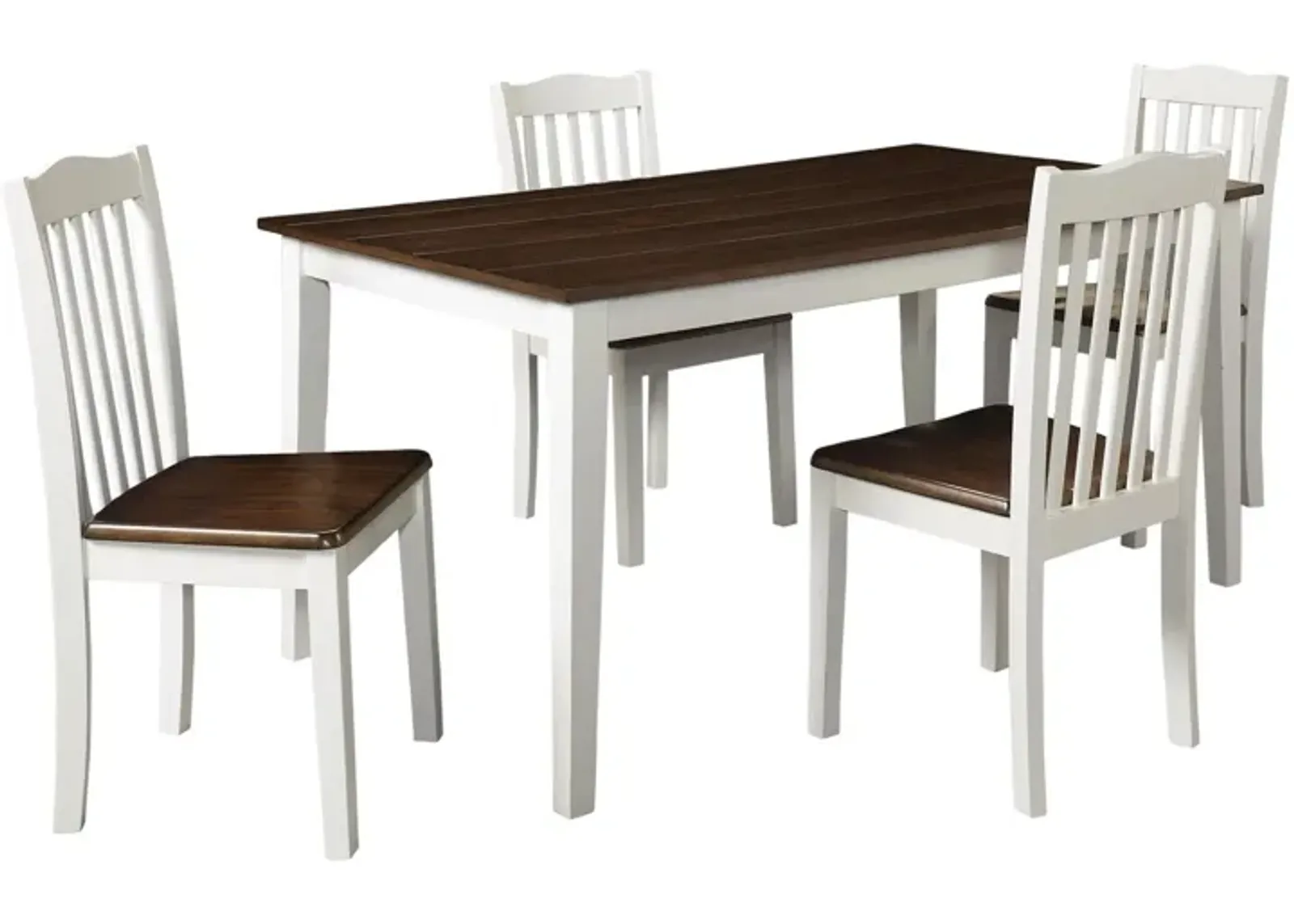 Shiloh 5-Piece Rustic Dining Set