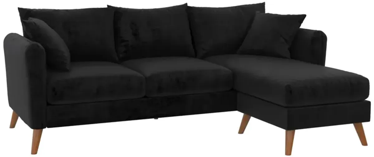 Magnolia Reversible Sectional Sofa with Pillows