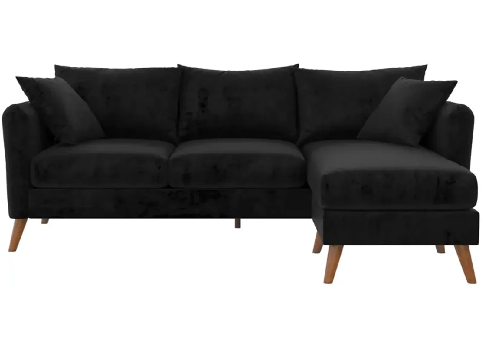 Magnolia Reversible Sectional Sofa with Pillows