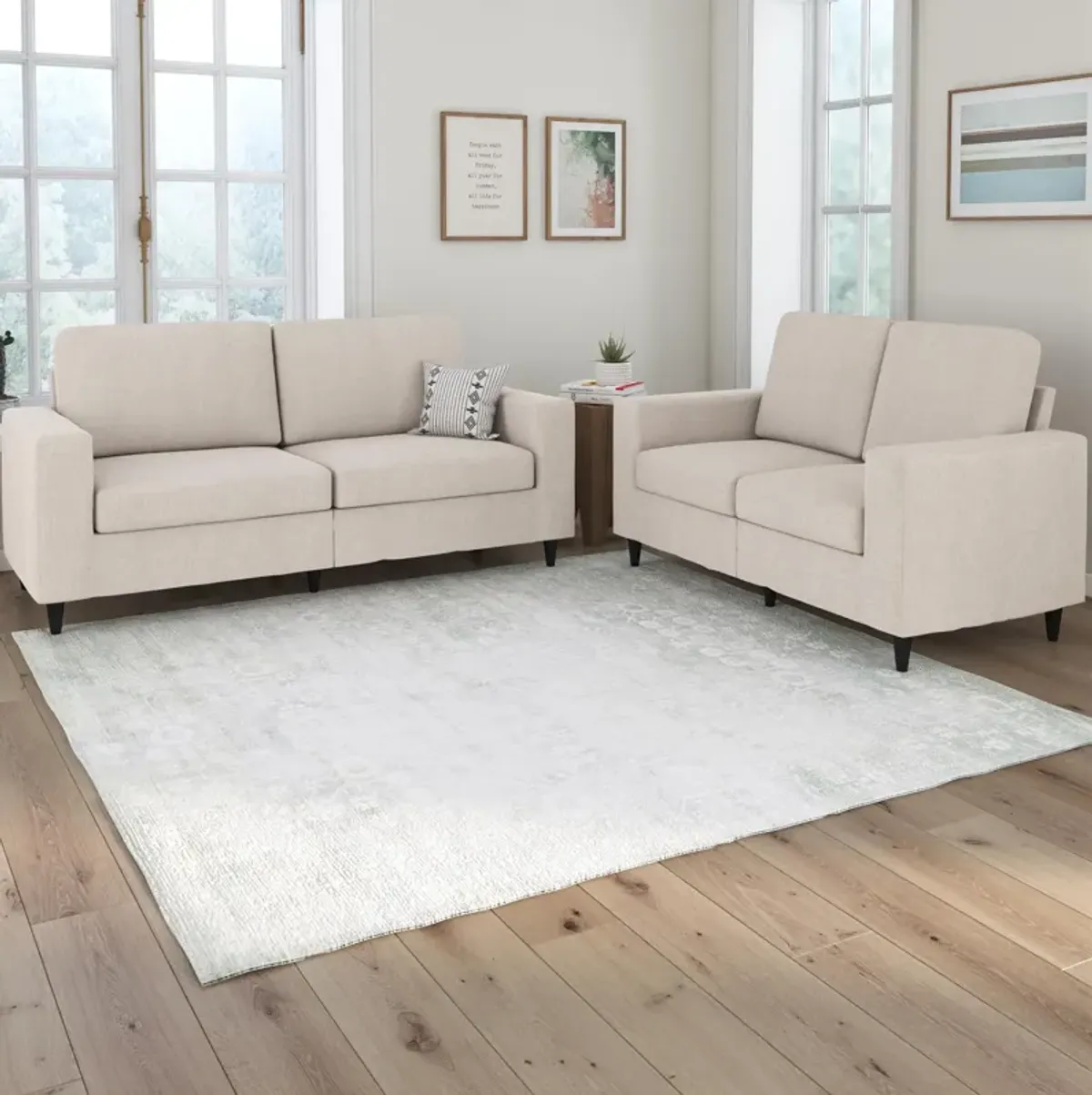 Cooper 3 Seat Linen Sofa